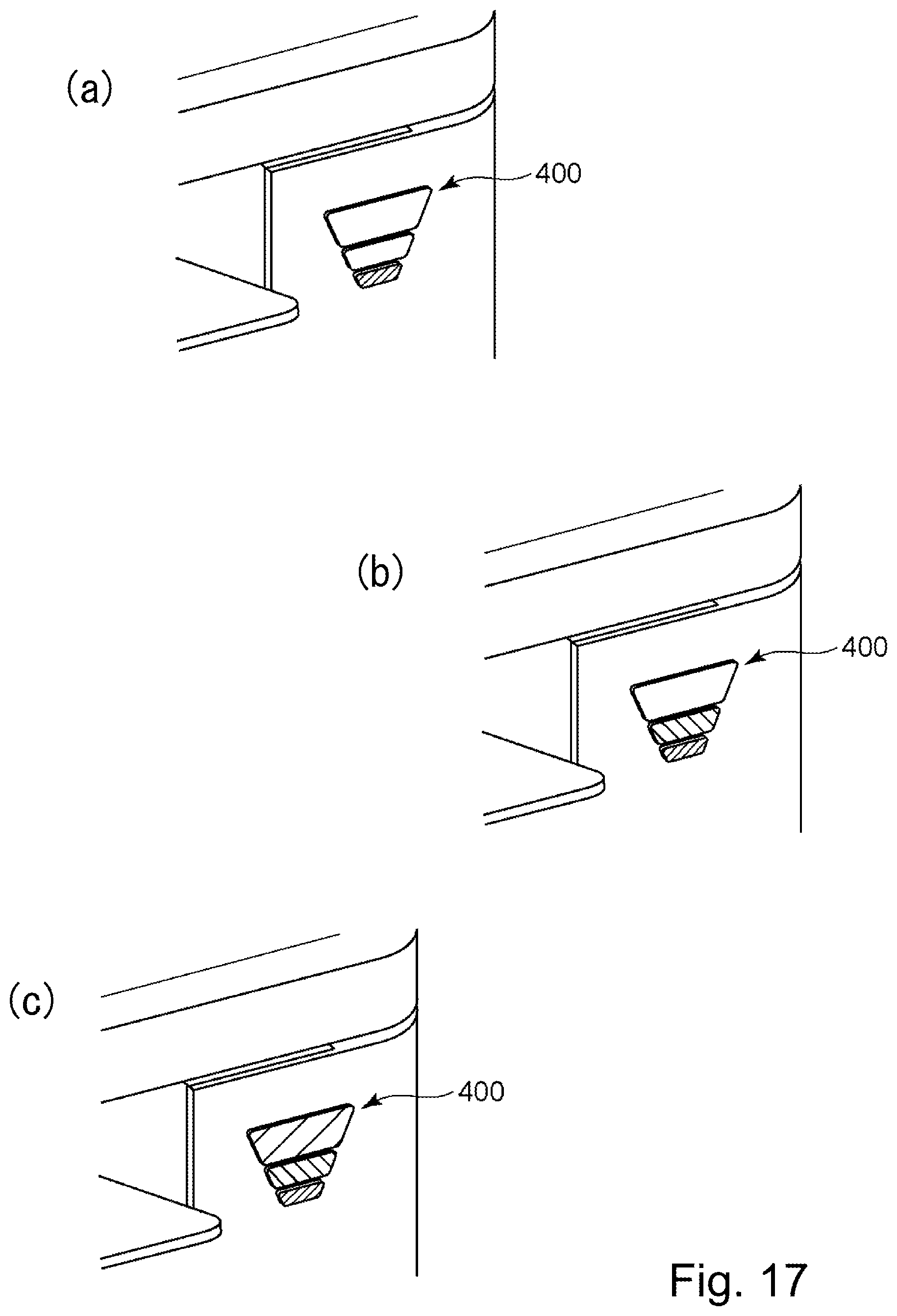 Patent US12422765 Figure 17 – Toner container including a pouch and portions supporting the pouch