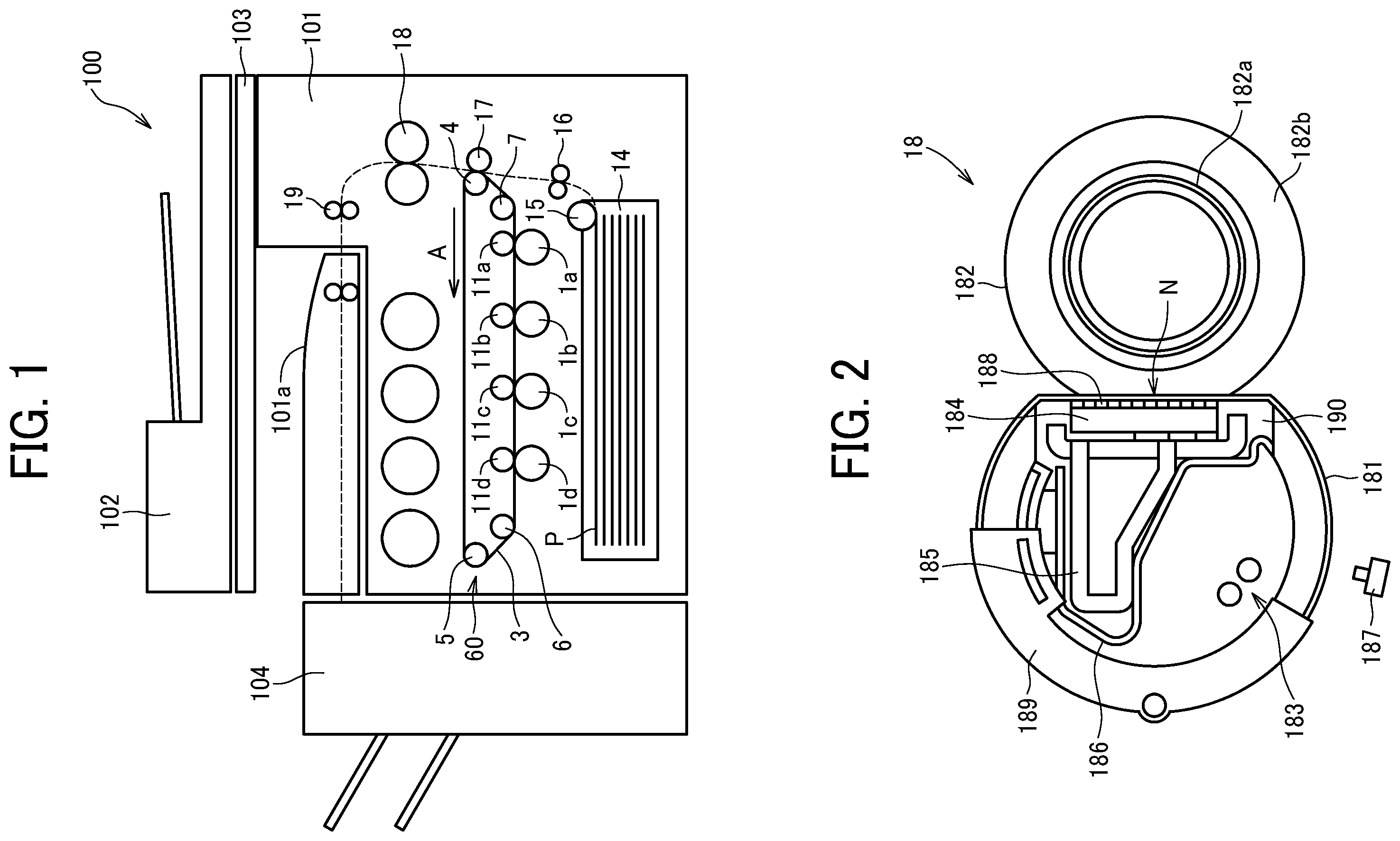 Patent US12422766 Figure 1 – Fixing device and image forming apparatus incorporating same