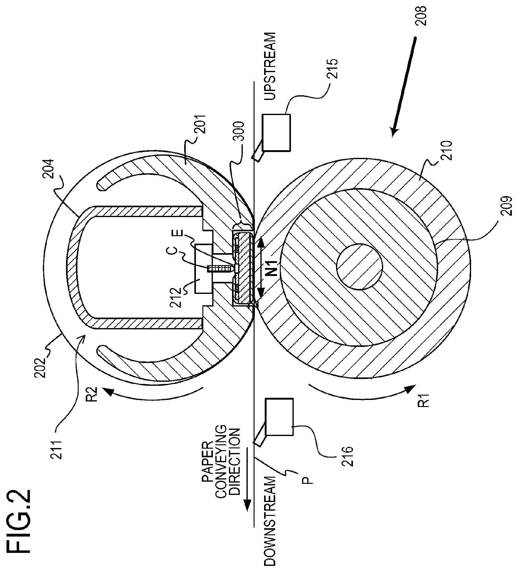 Patent US12422767 Figure 2 – Fixing apparatus and image forming apparatus using same