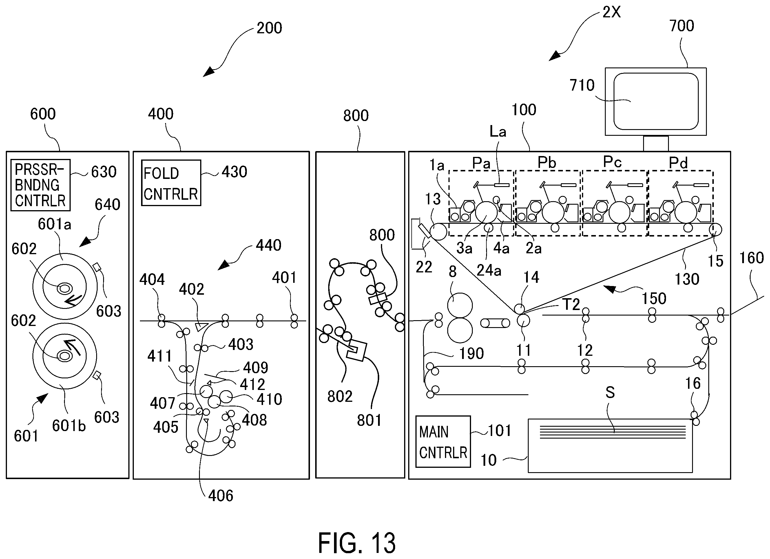 Patent US12422768 Figure 13 – Image forming system