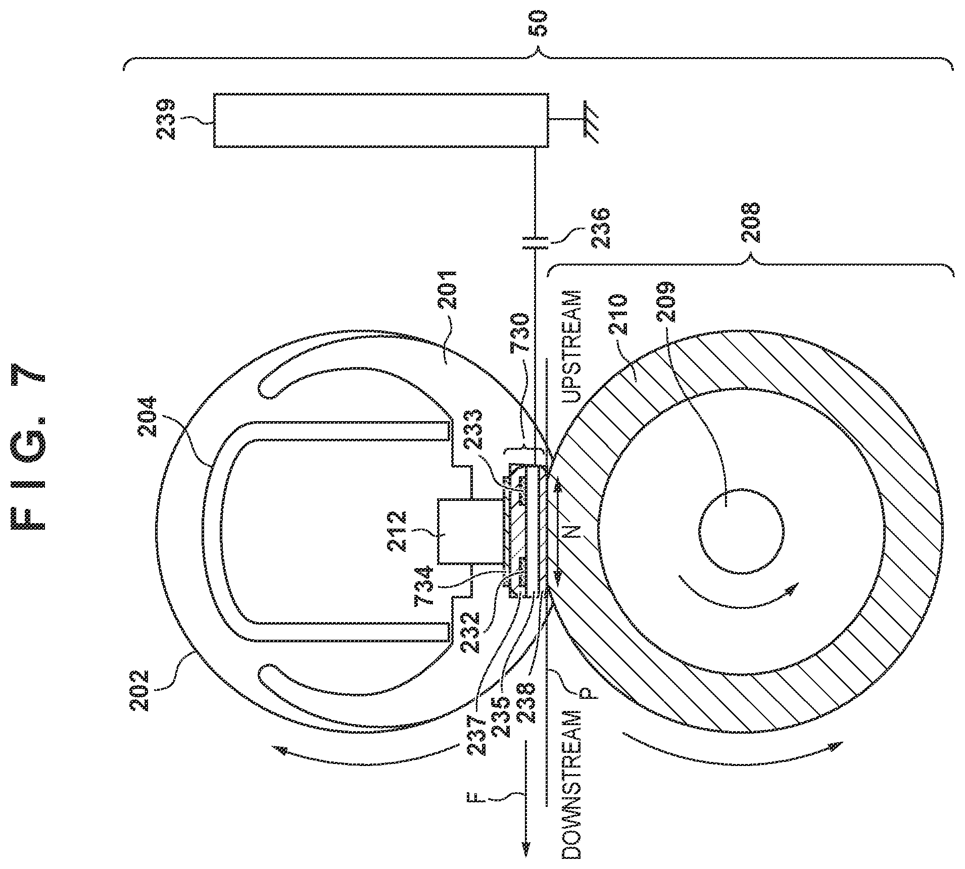Patent US12422769 Figure 7 – Structure for electrically protecting fixing apparatus provided in image forming apparatus