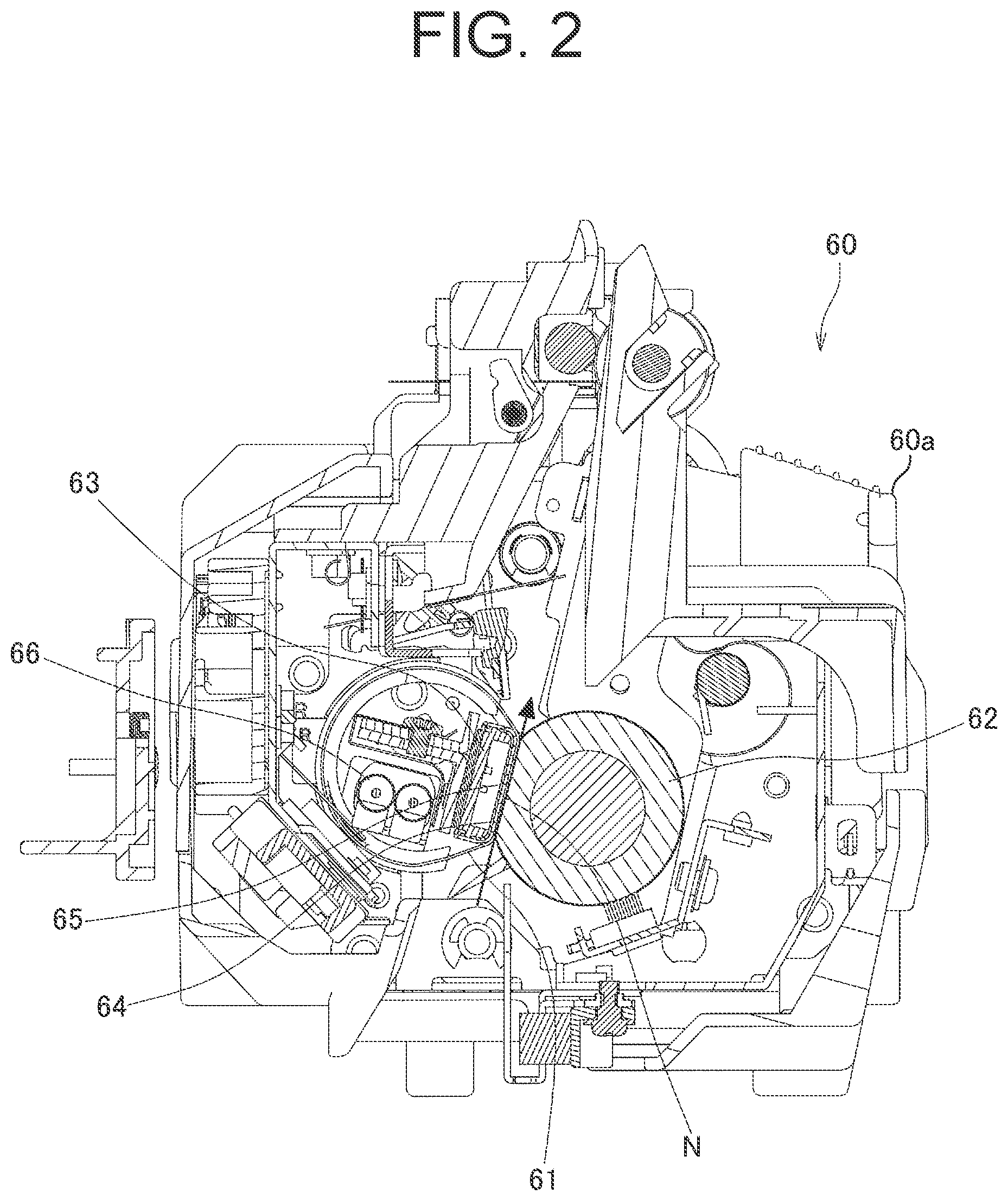 Patent US12422770 Figure 2 – Image forming apparatus that sets cooling time of a fixing device