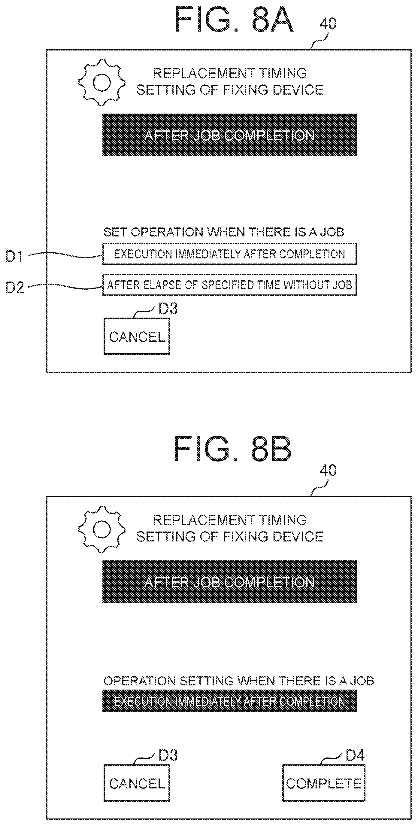 Patent US12422770 Figure 8 – Image forming apparatus that sets cooling time of a fixing device