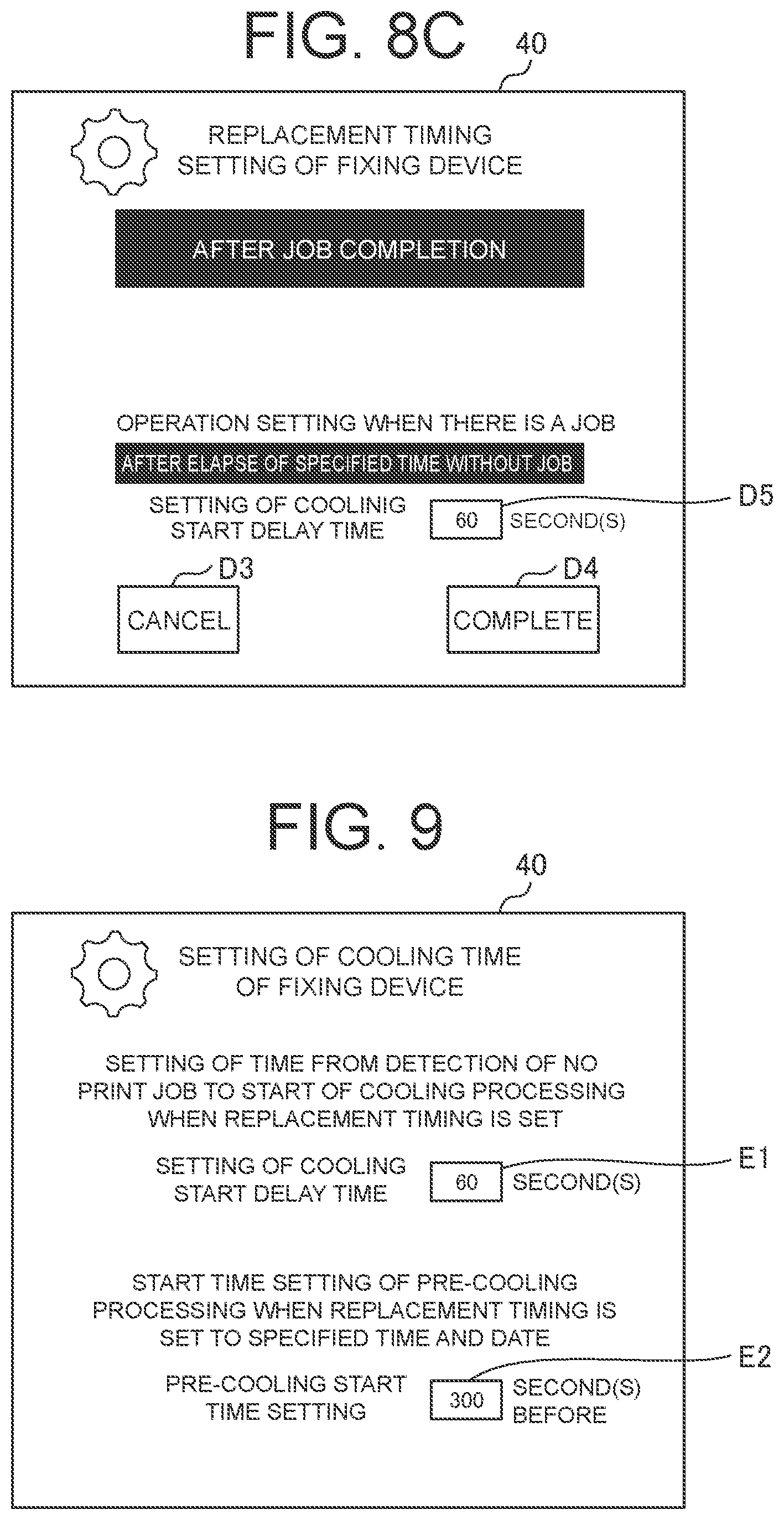 Patent US12422770 Figure 9 – Image forming apparatus that sets cooling time of a fixing device