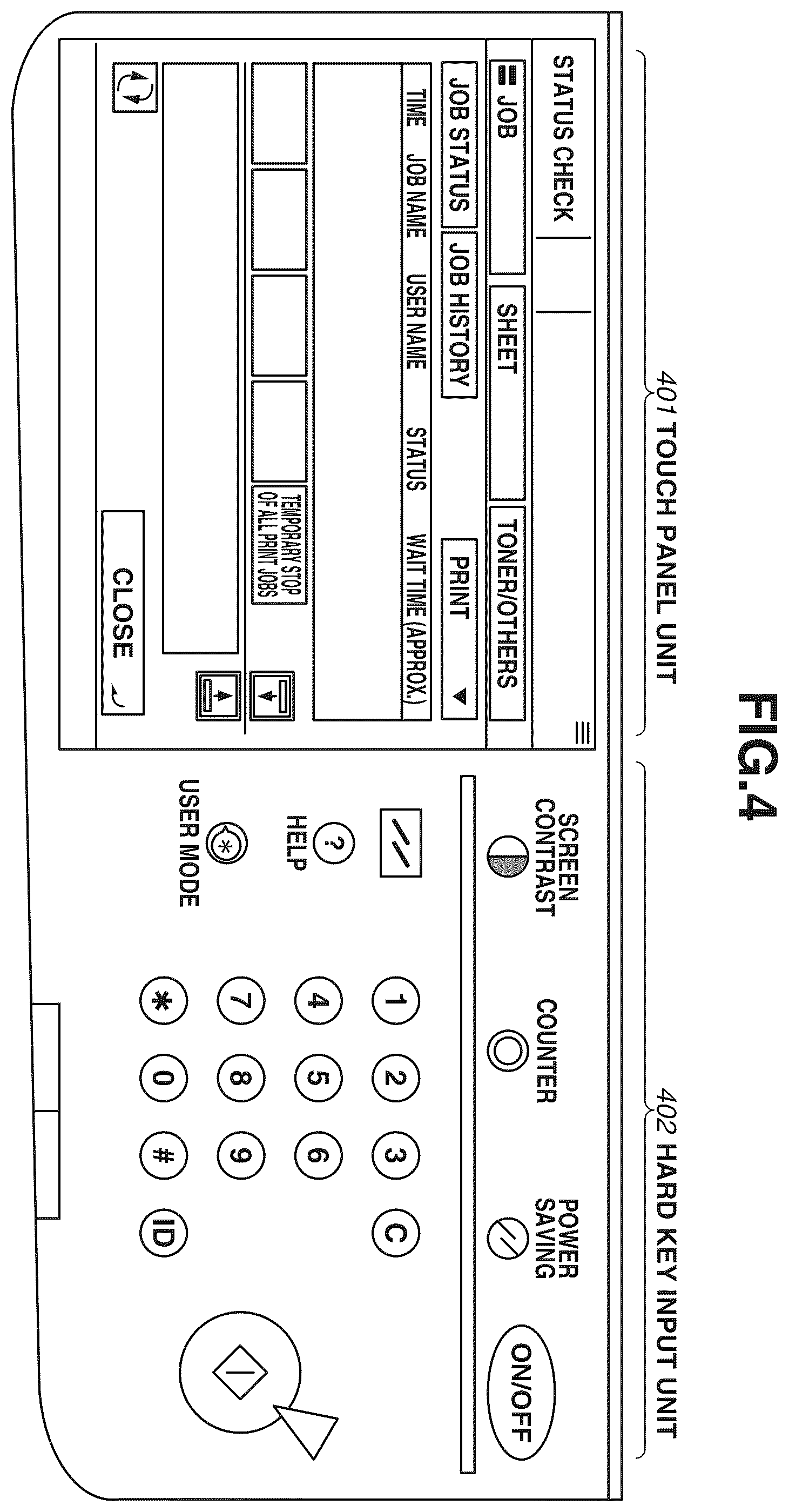 Patent US12422774 Figure 4 – Printing system, control method therefor, and storage medium