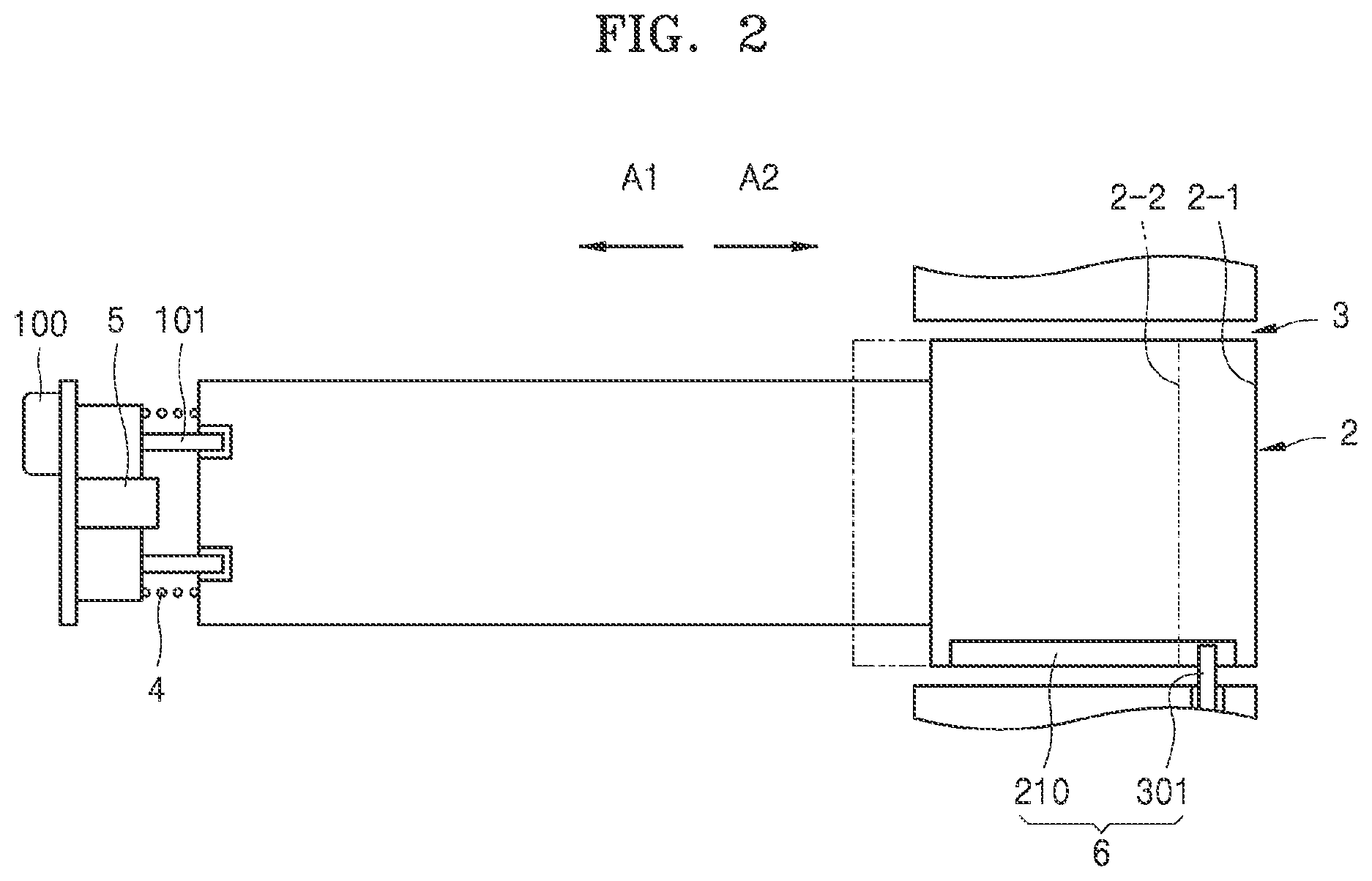 Patent US12422775 Figure 2 – Unlocking toner cartridge by click operation