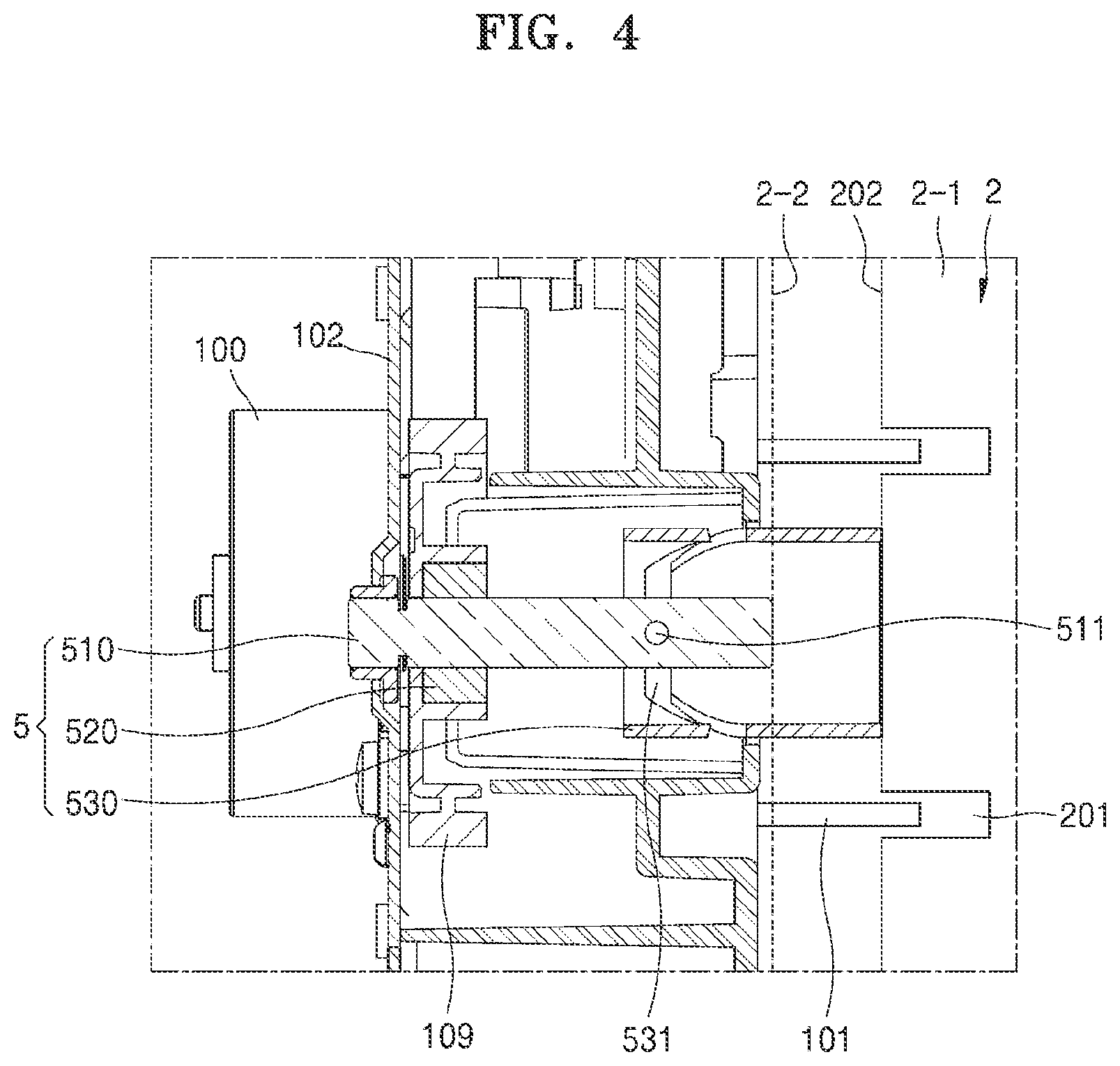 Patent US12422775 Figure 4 – Unlocking toner cartridge by click operation