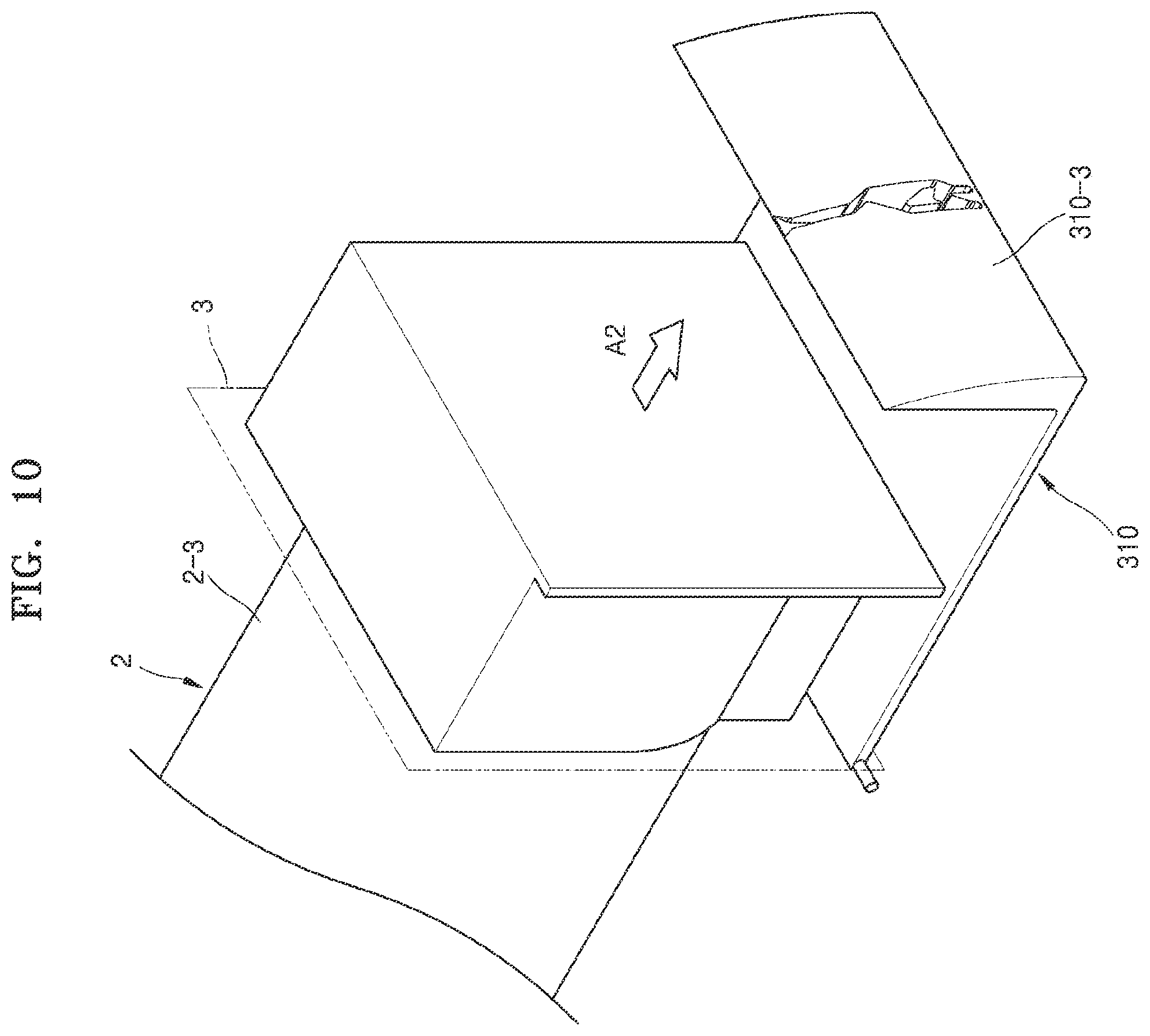 Patent US12422775 Figure 10 – Unlocking toner cartridge by click operation