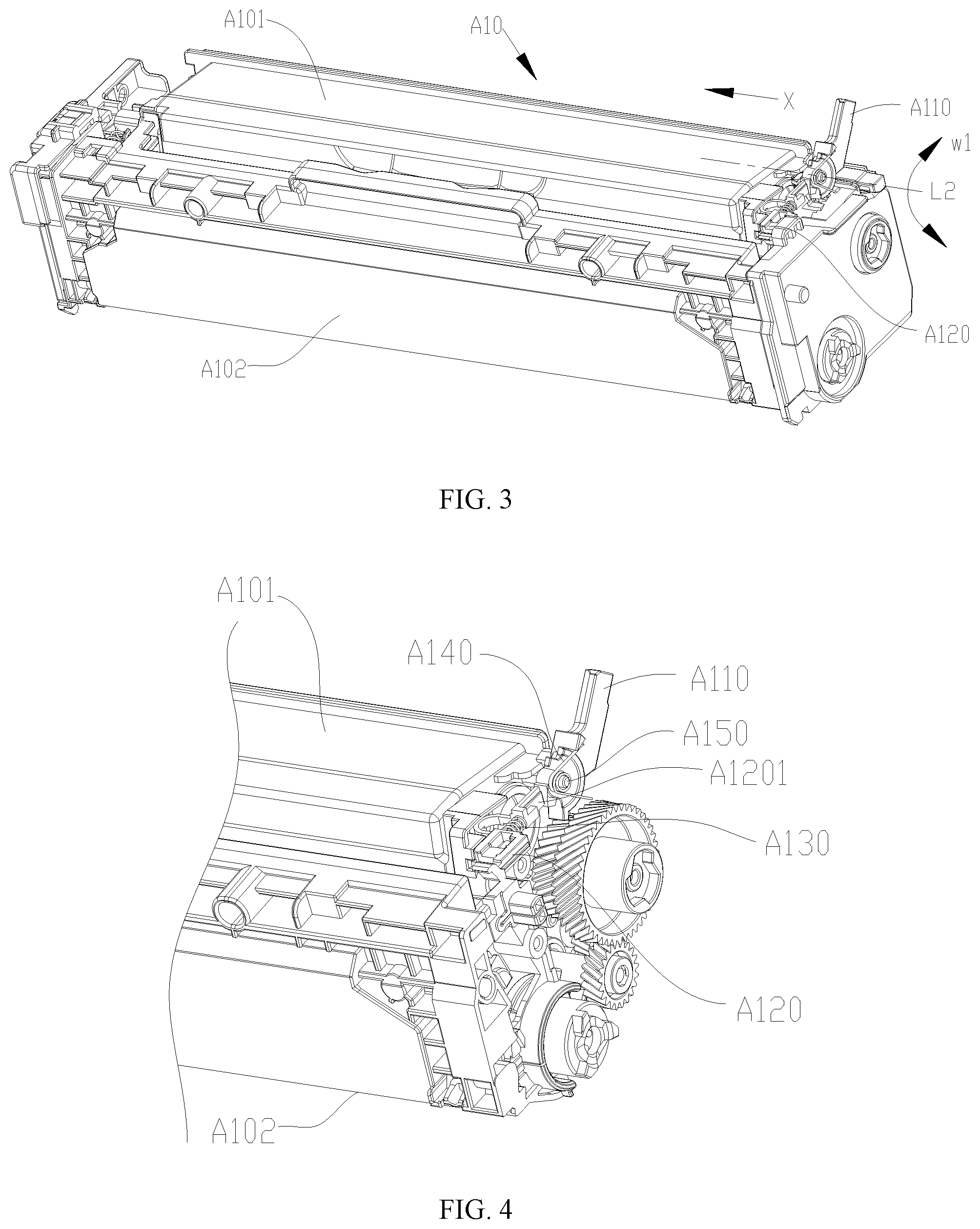 Patent US12422777 Figure 2 – Processing cartridge