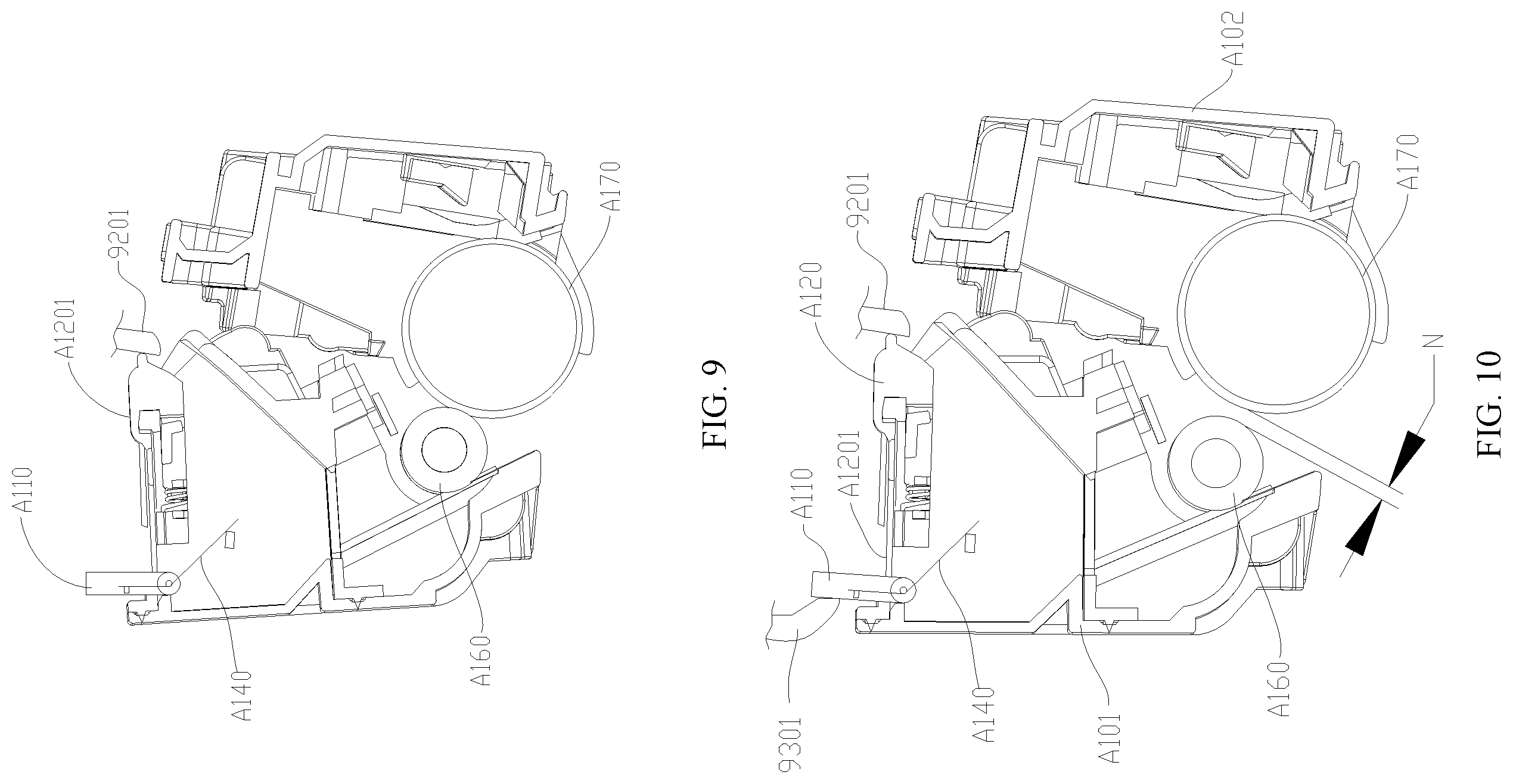 Patent US12422777 Figure 5 – Processing cartridge