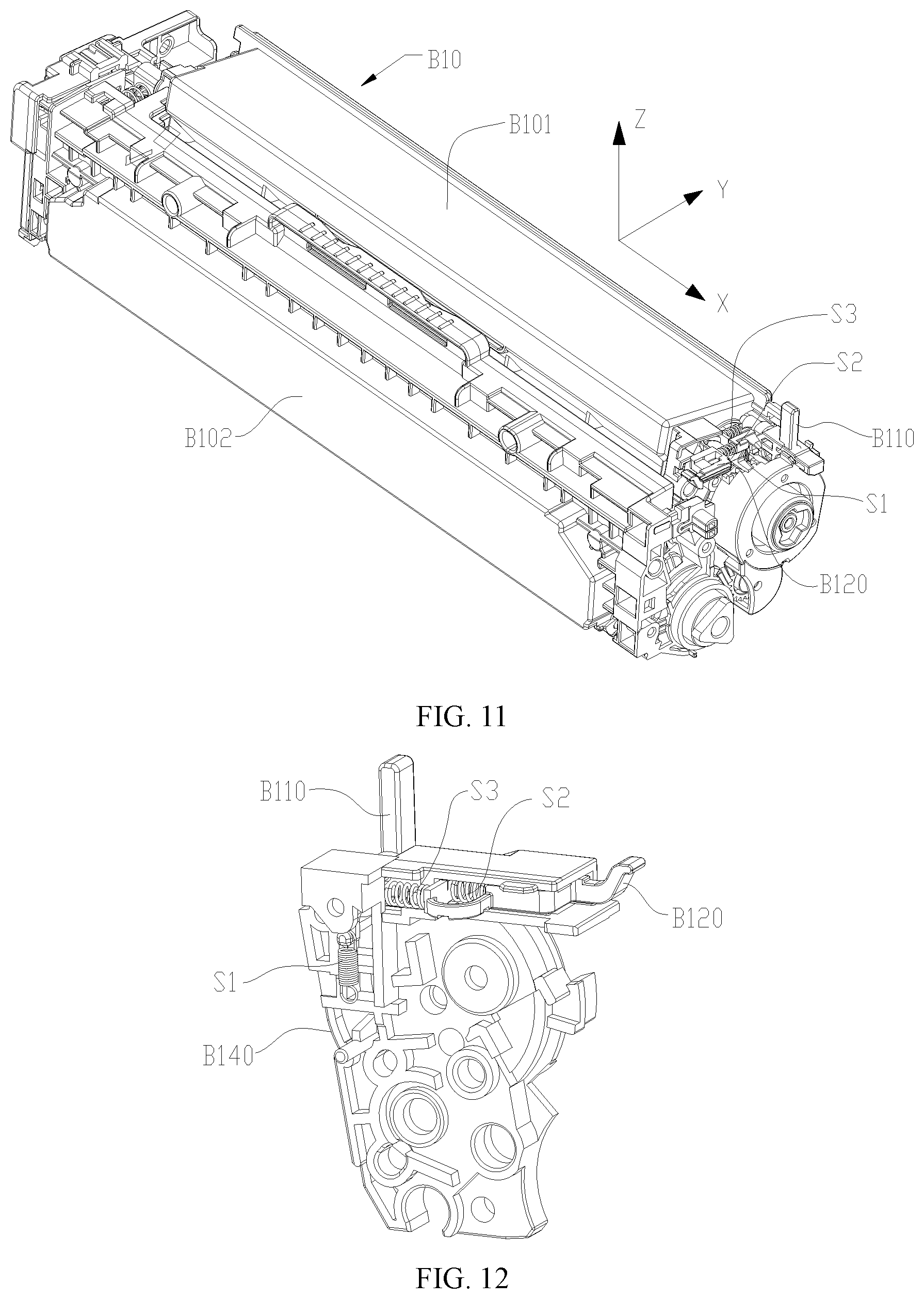 Patent US12422777 Figure 6 – Processing cartridge