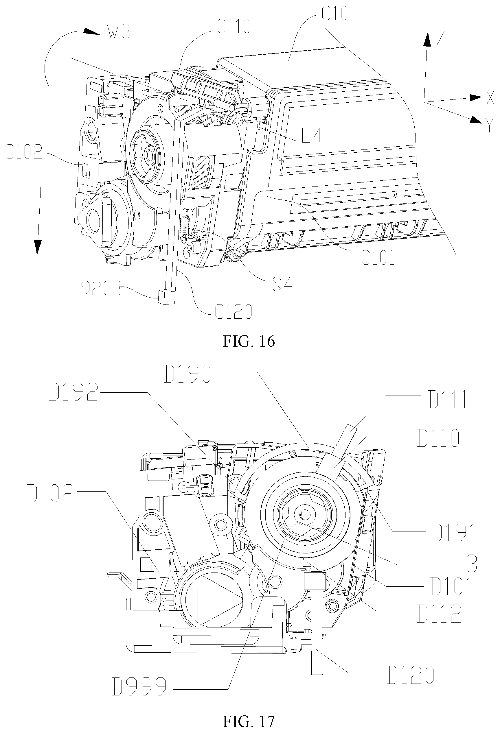 Patent US12422777 Figure 9 – Processing cartridge