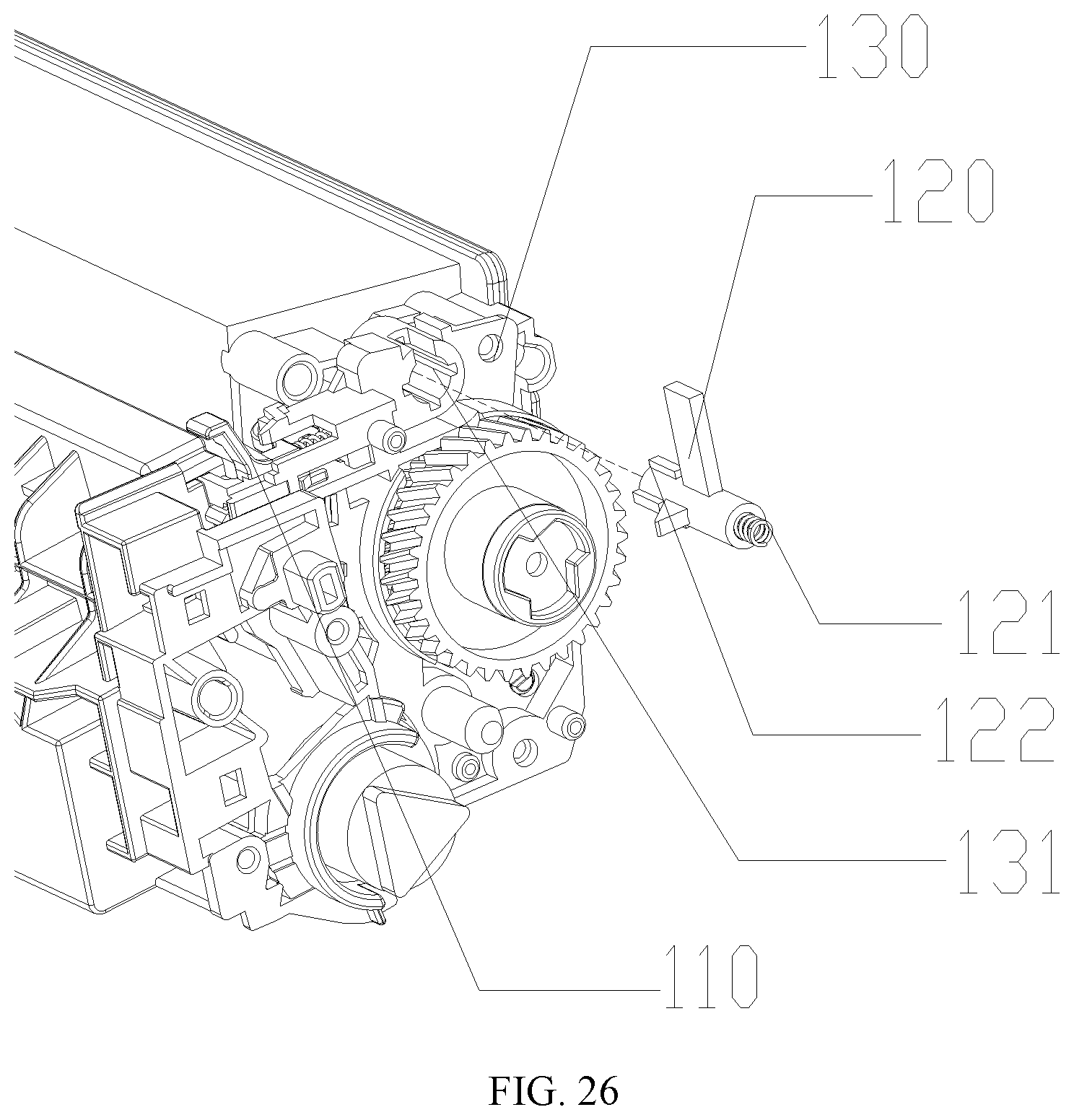 Patent US12422777 Figure 15 – Processing cartridge