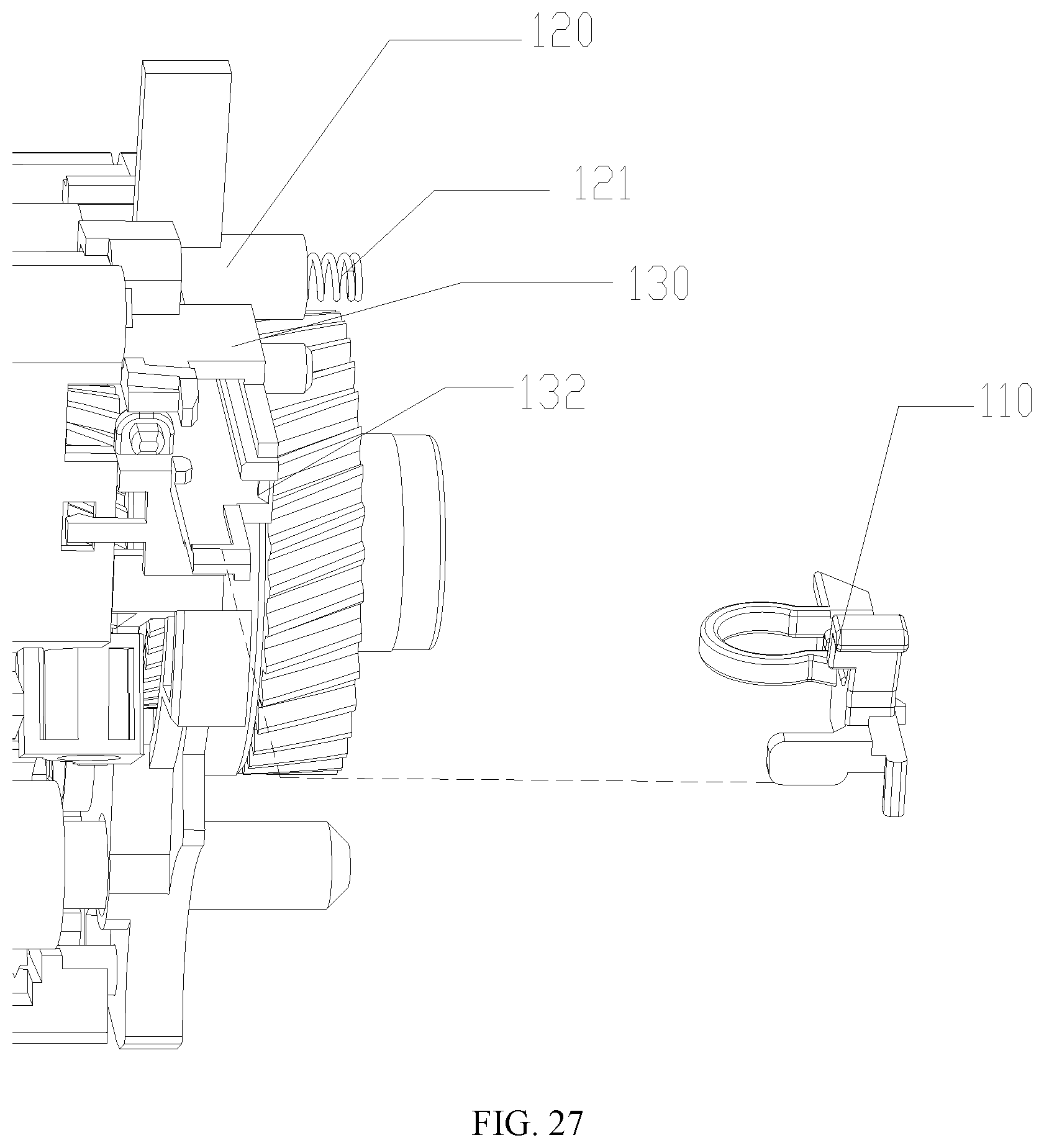 Patent US12422777 Figure 16 – Processing cartridge