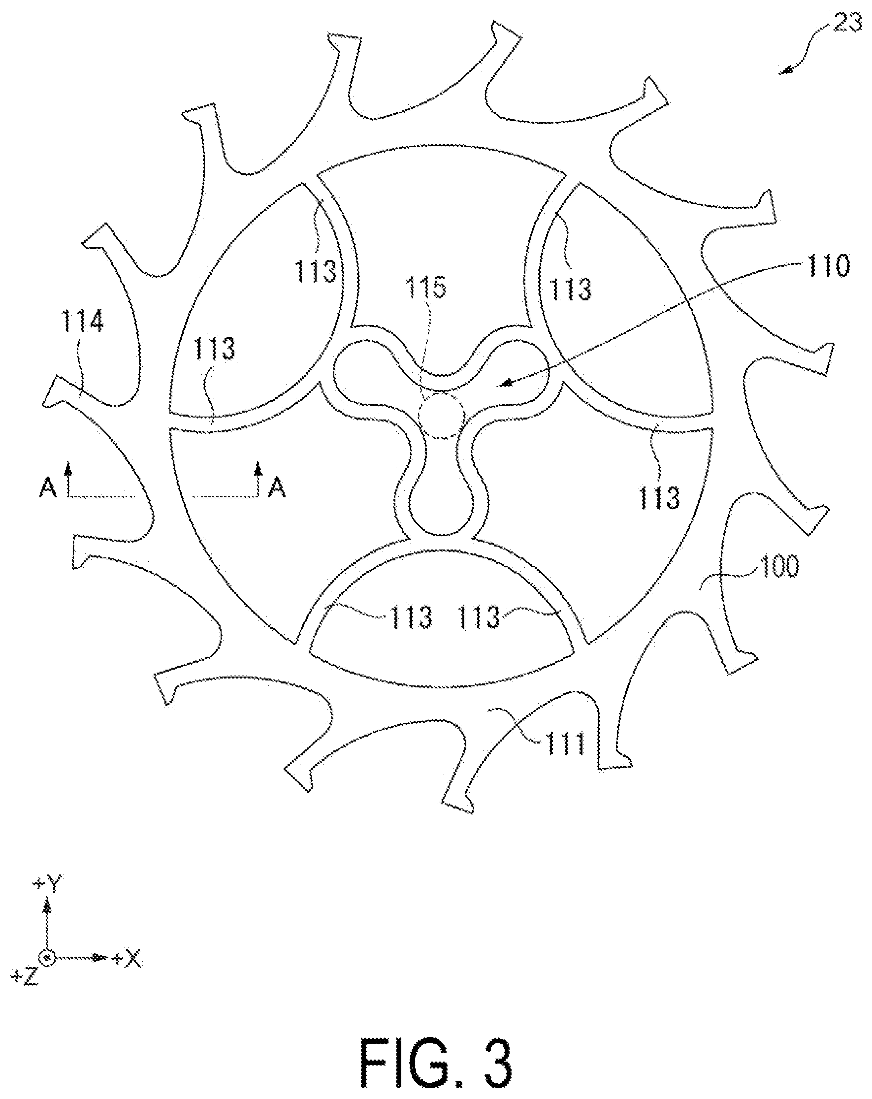 Patent US12422780 Figure 3 – Timepiece