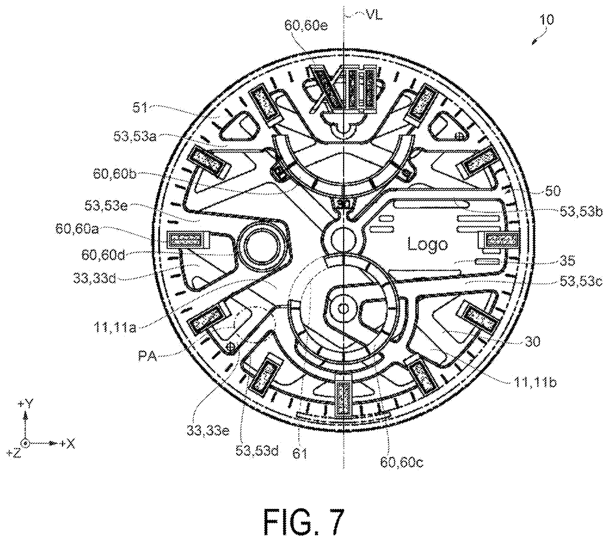 Patent US12422780 Figure 7 – Timepiece