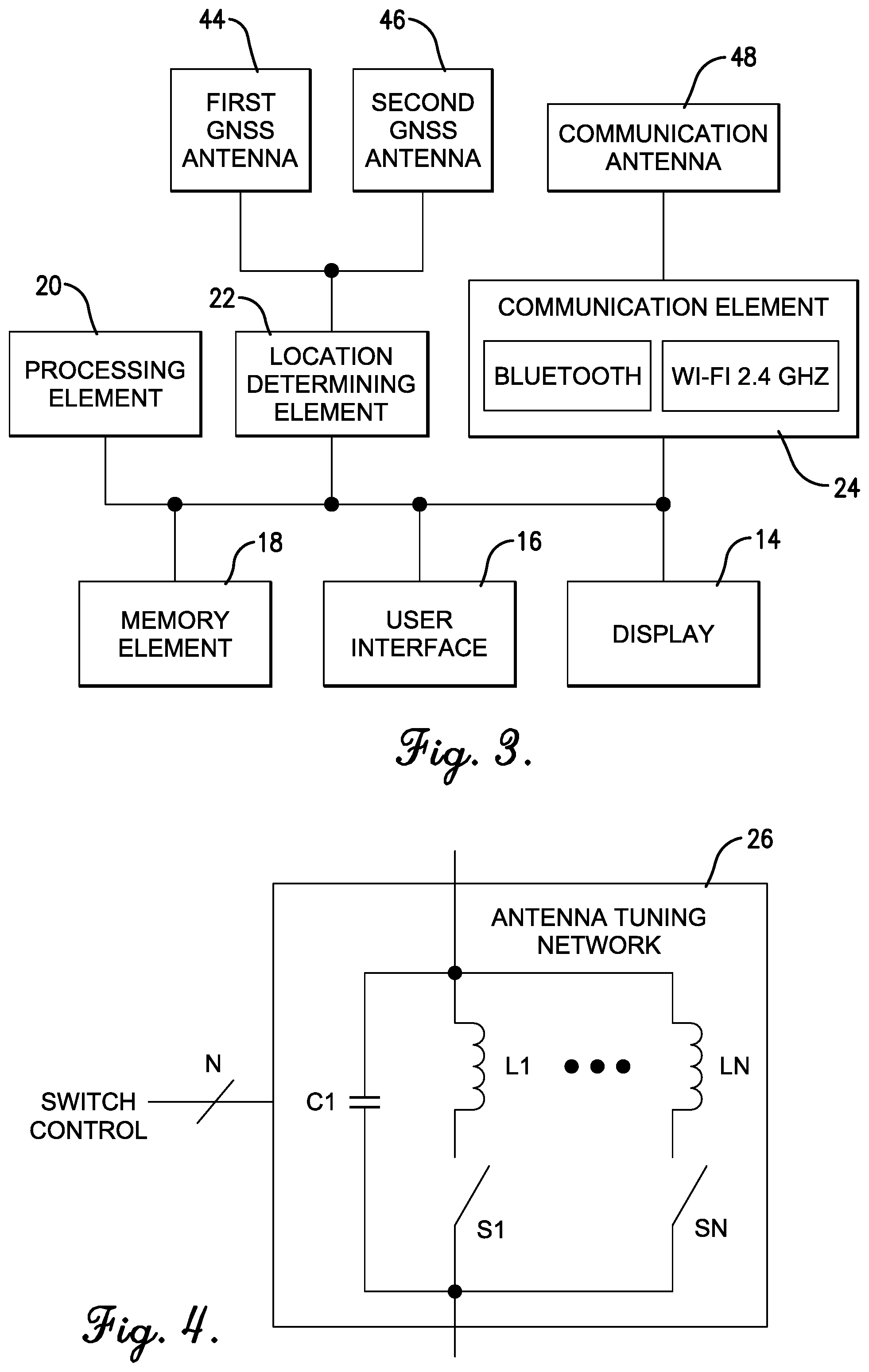 Patent US12422787 Figure 3 – Conductive watch housing with slot antenna configuration