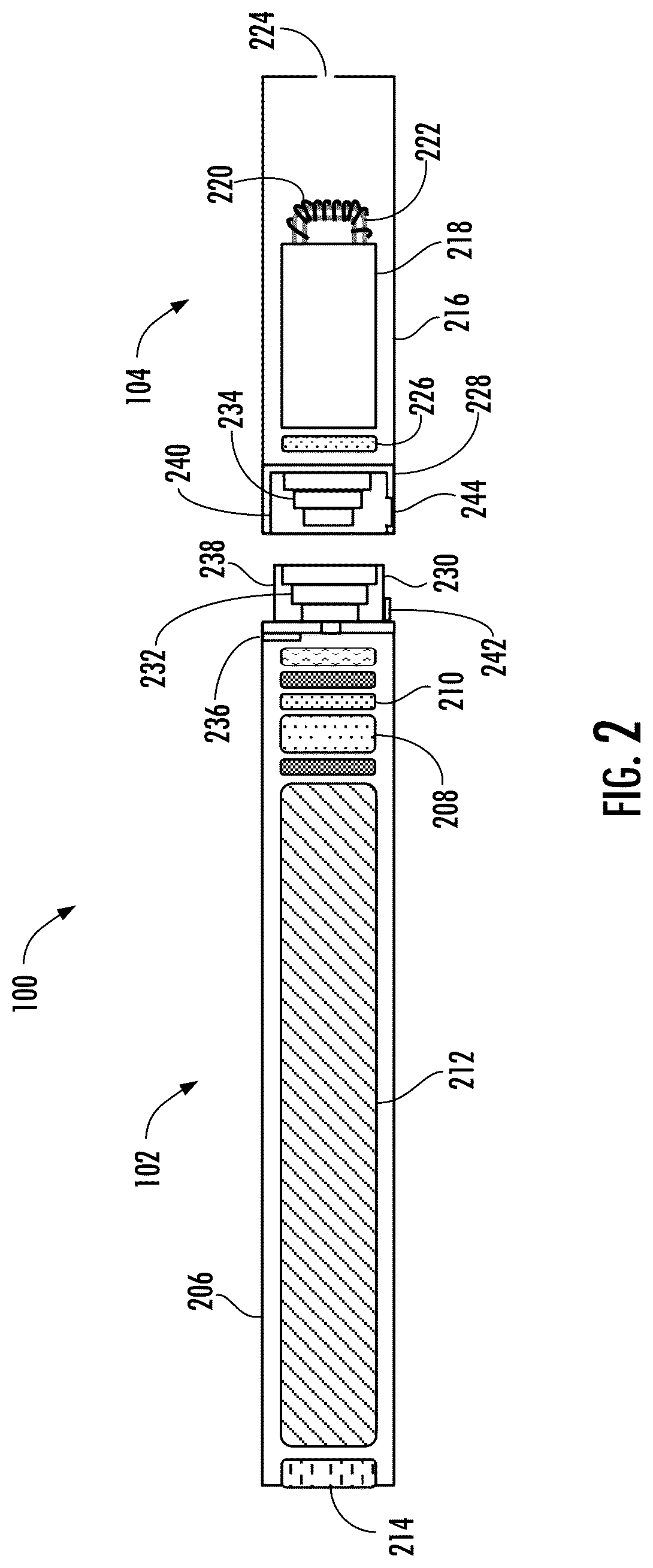 Patent US12422802 Figure 2 – Power control for an aerosol delivery device