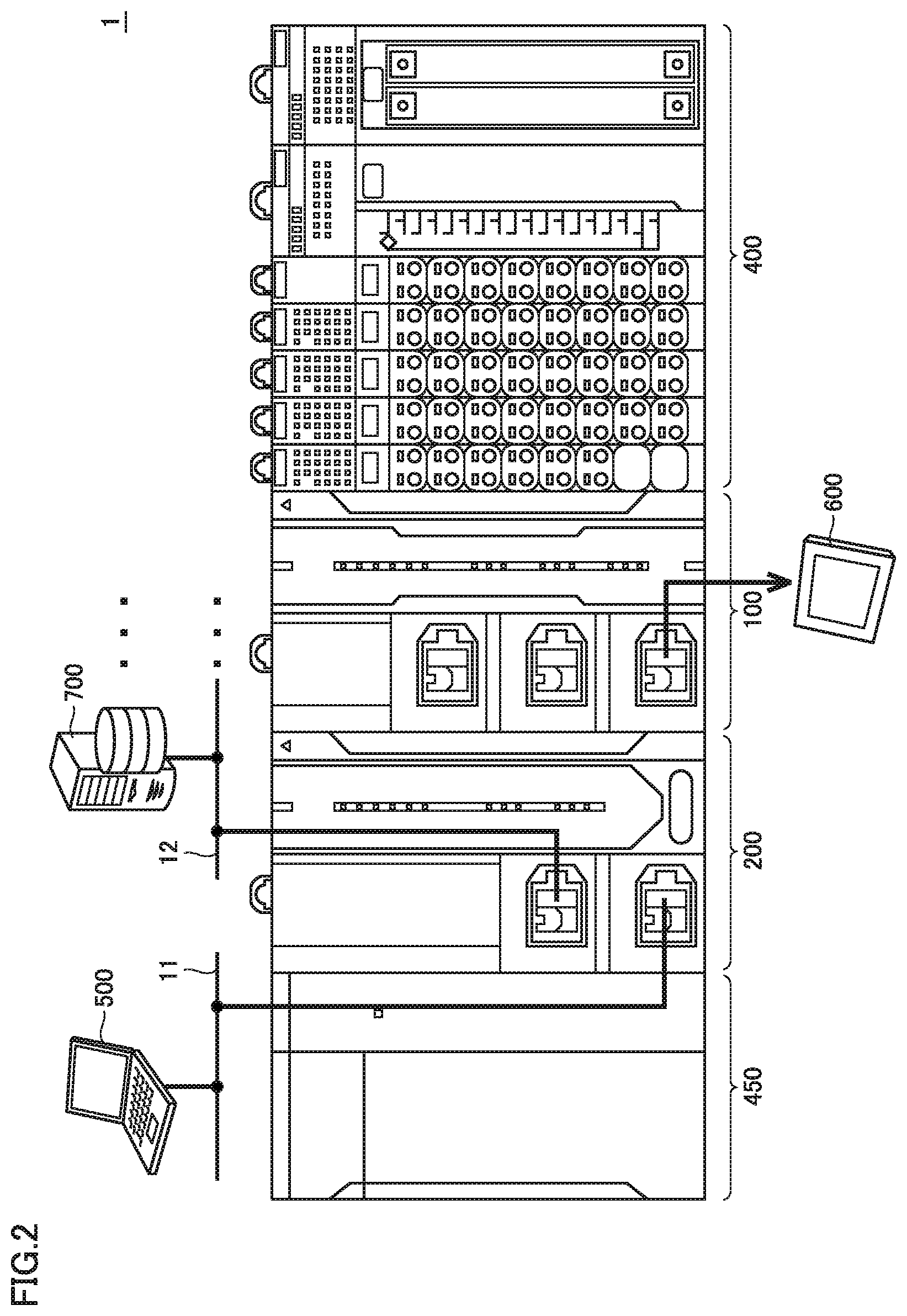 Patent US12422811 Figure 2 – Control system, relay device, and access management program