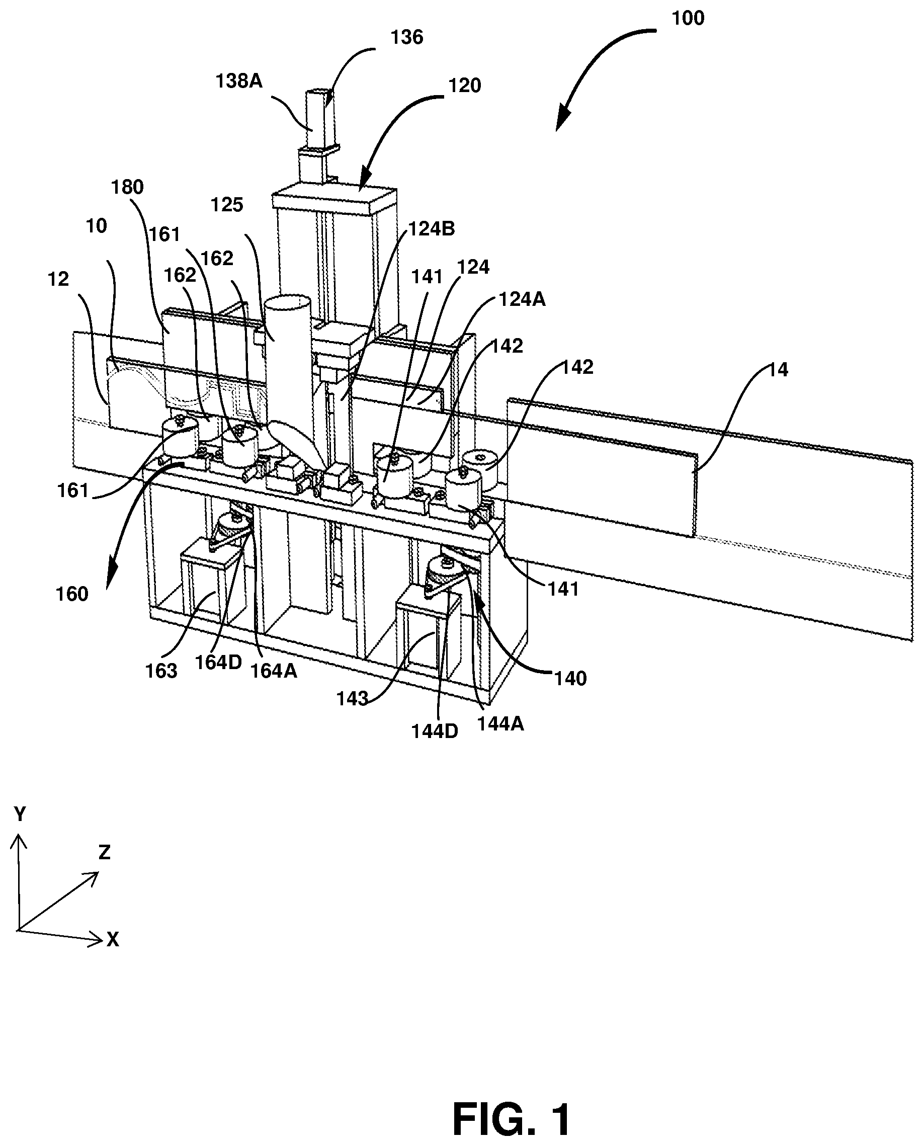 Patent US12422813 Figure 1 – Controller-based machine tool system and method of machining wood slat architectural panels