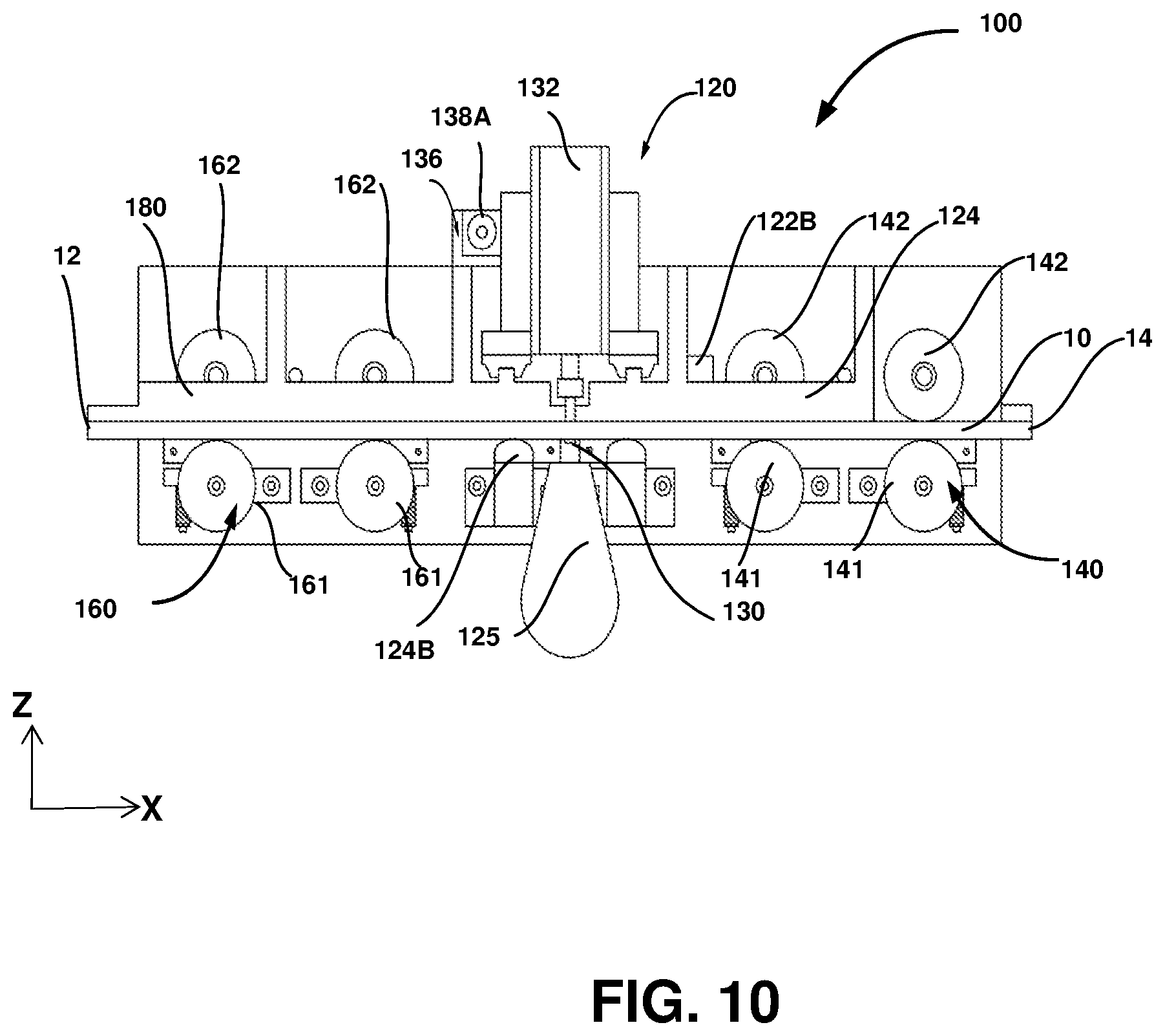Patent US12422813 Figure 10 – Controller-based machine tool system and method of machining wood slat architectural panels
