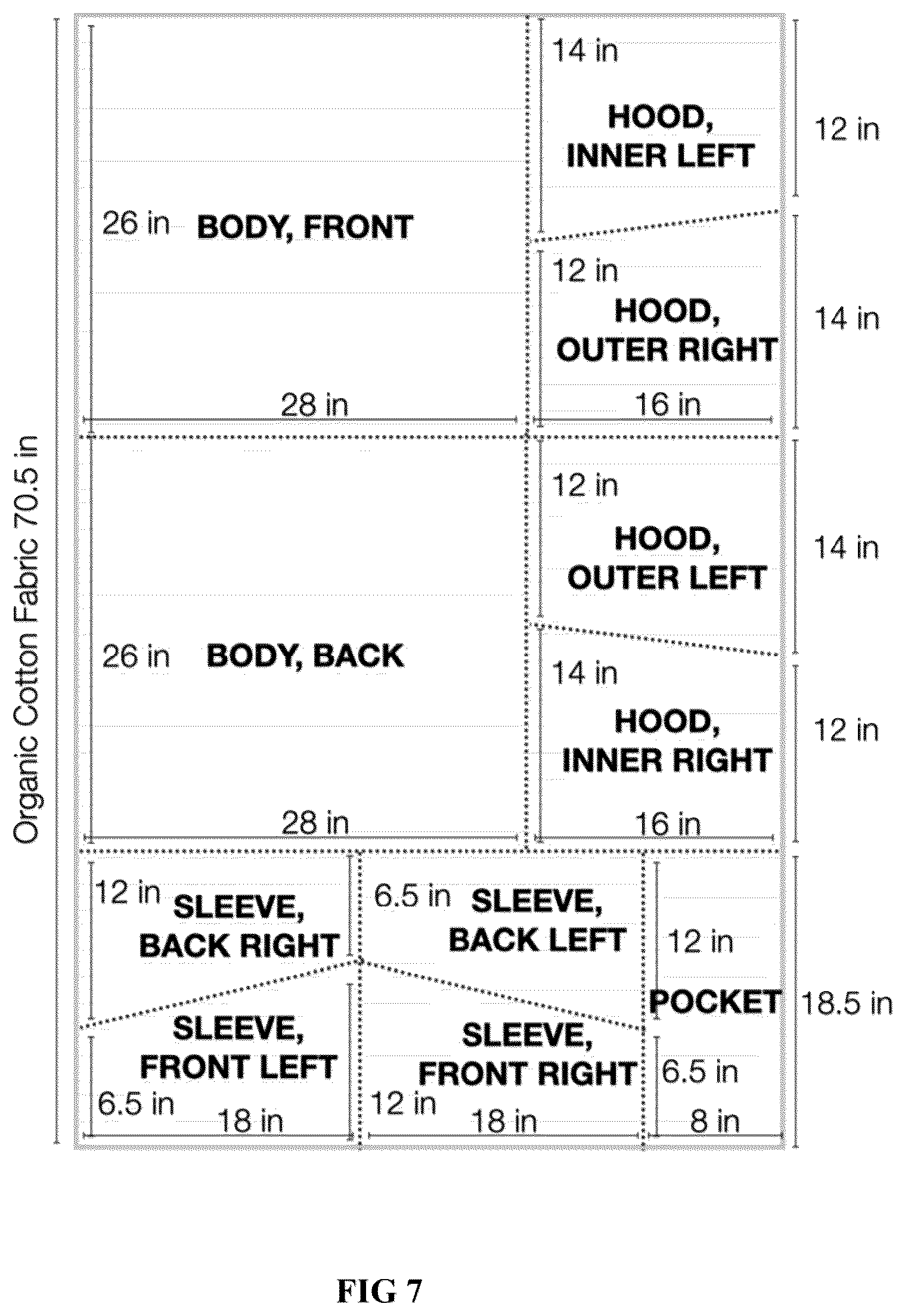 Patent US12422826 Figure 13 – Systems and methods for generating a zero-waste design pattern and reduction in material waste