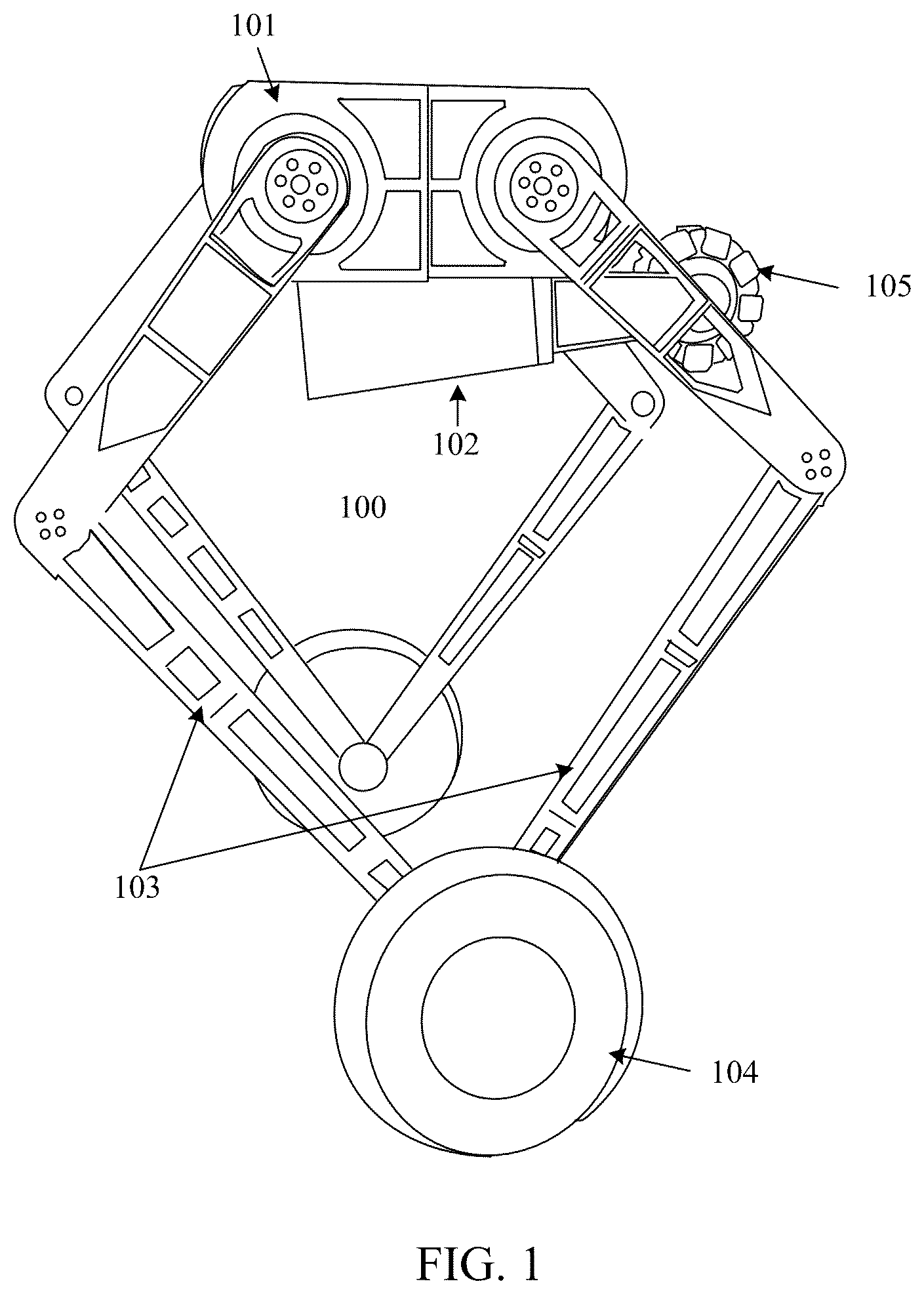 Patent US12422849 Figure 1 – Method for building controller for robot, method, device for controlling motion of robot, and robot