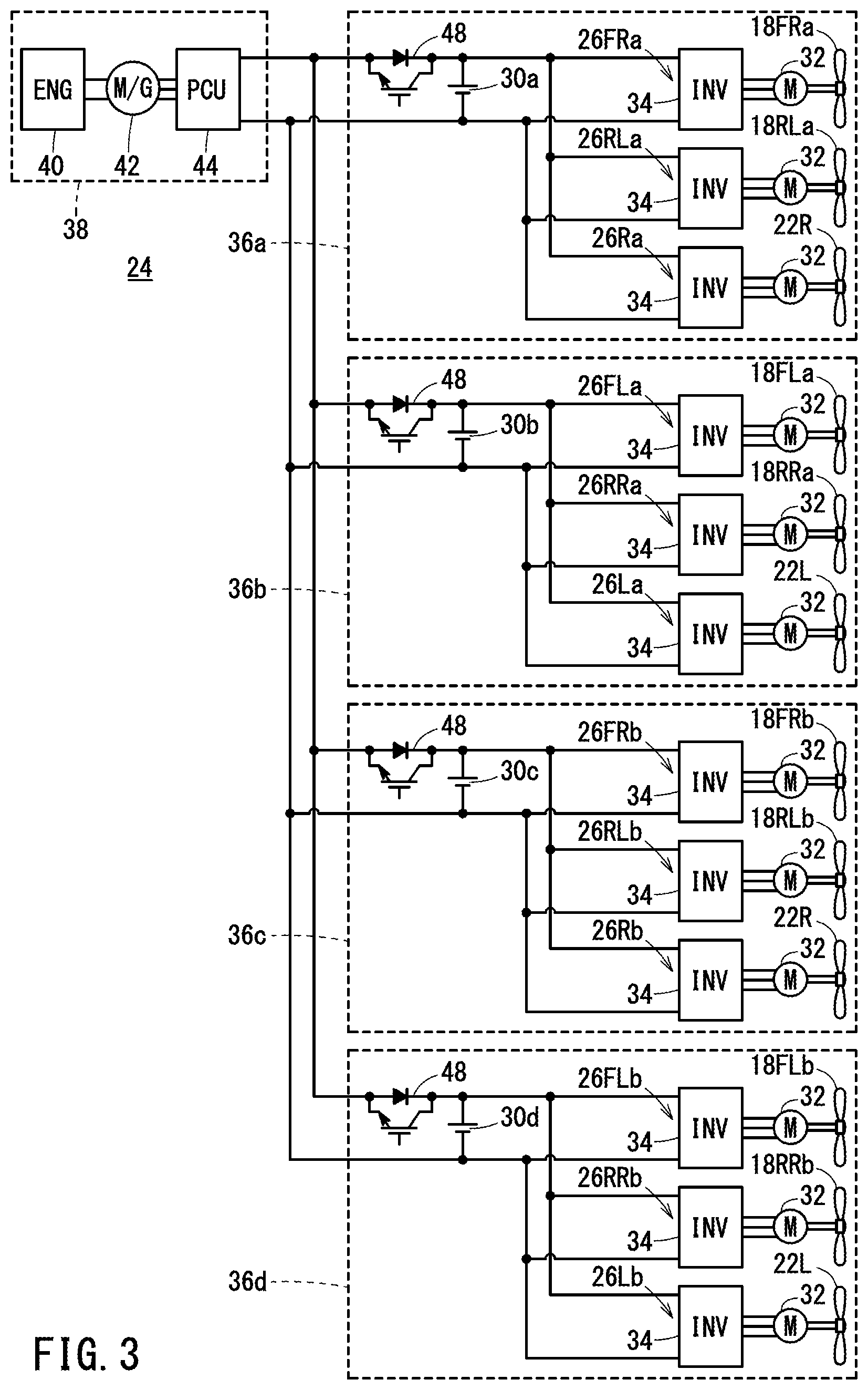 Patent US12422856 Figure 3 – Attitude control device