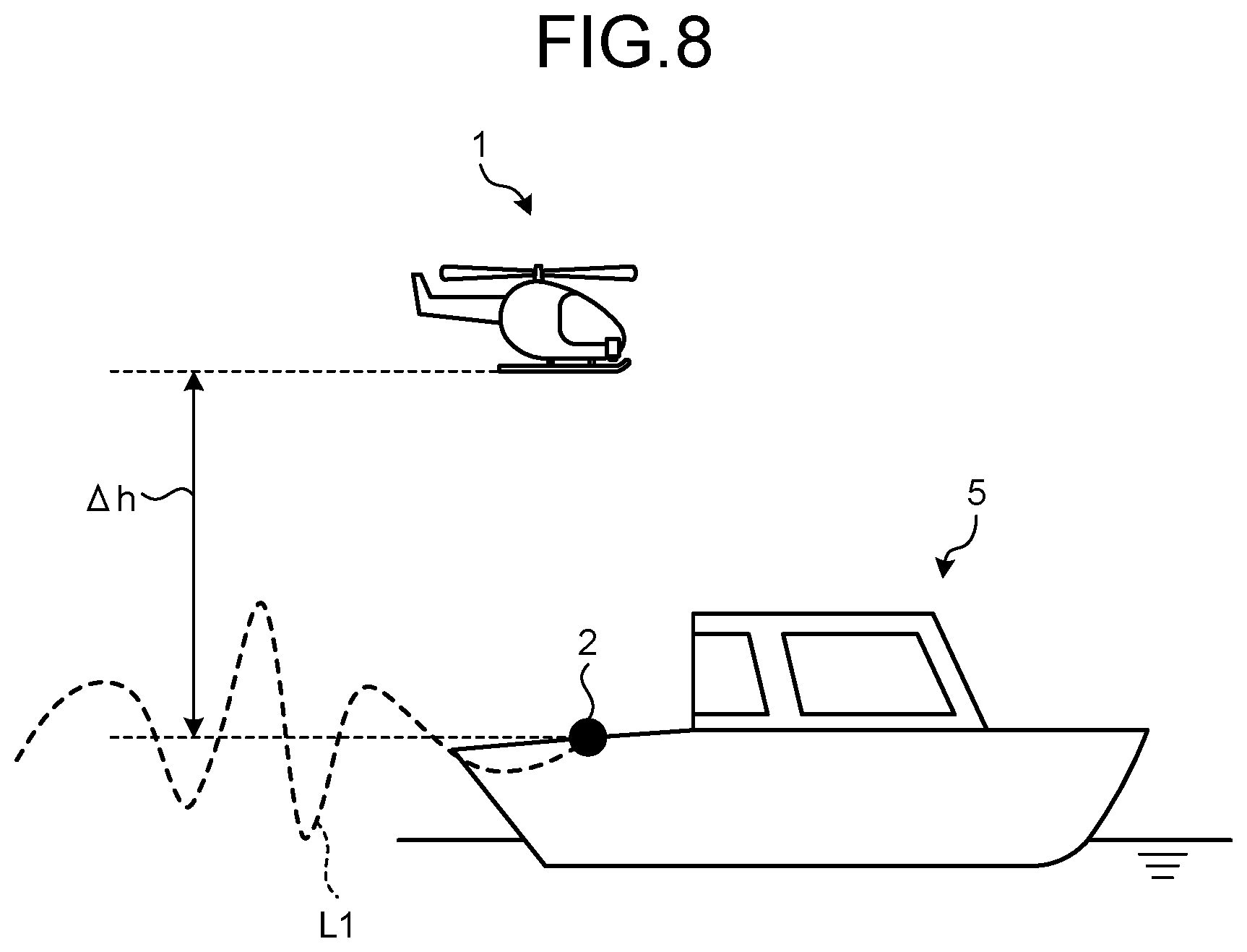 Patent US12422858 Figure 6 – Aircraft position control system, aircraft, and aircraft position control method