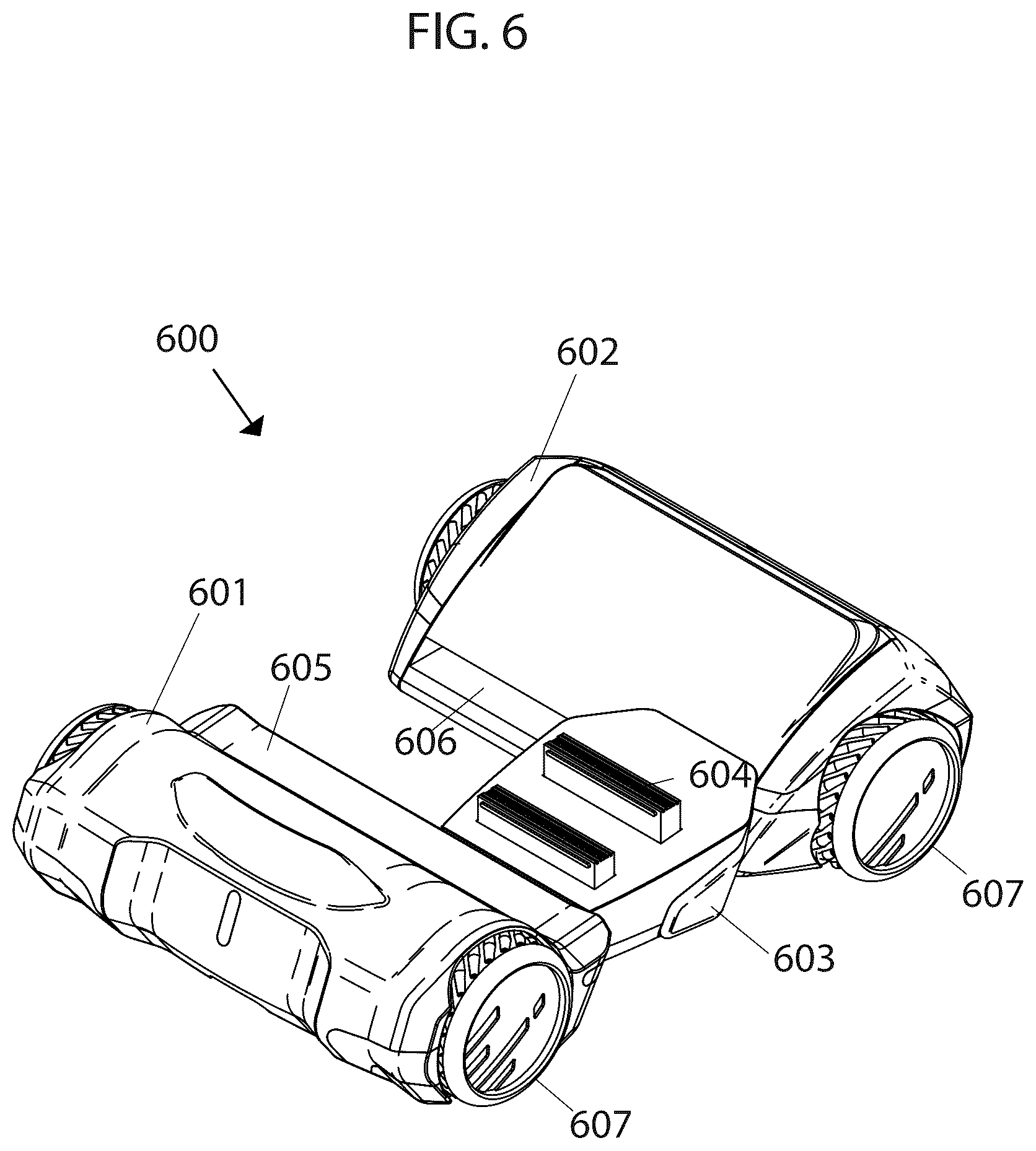 Patent US12422865 Figure 6 – Autonomous versatile vehicle system
