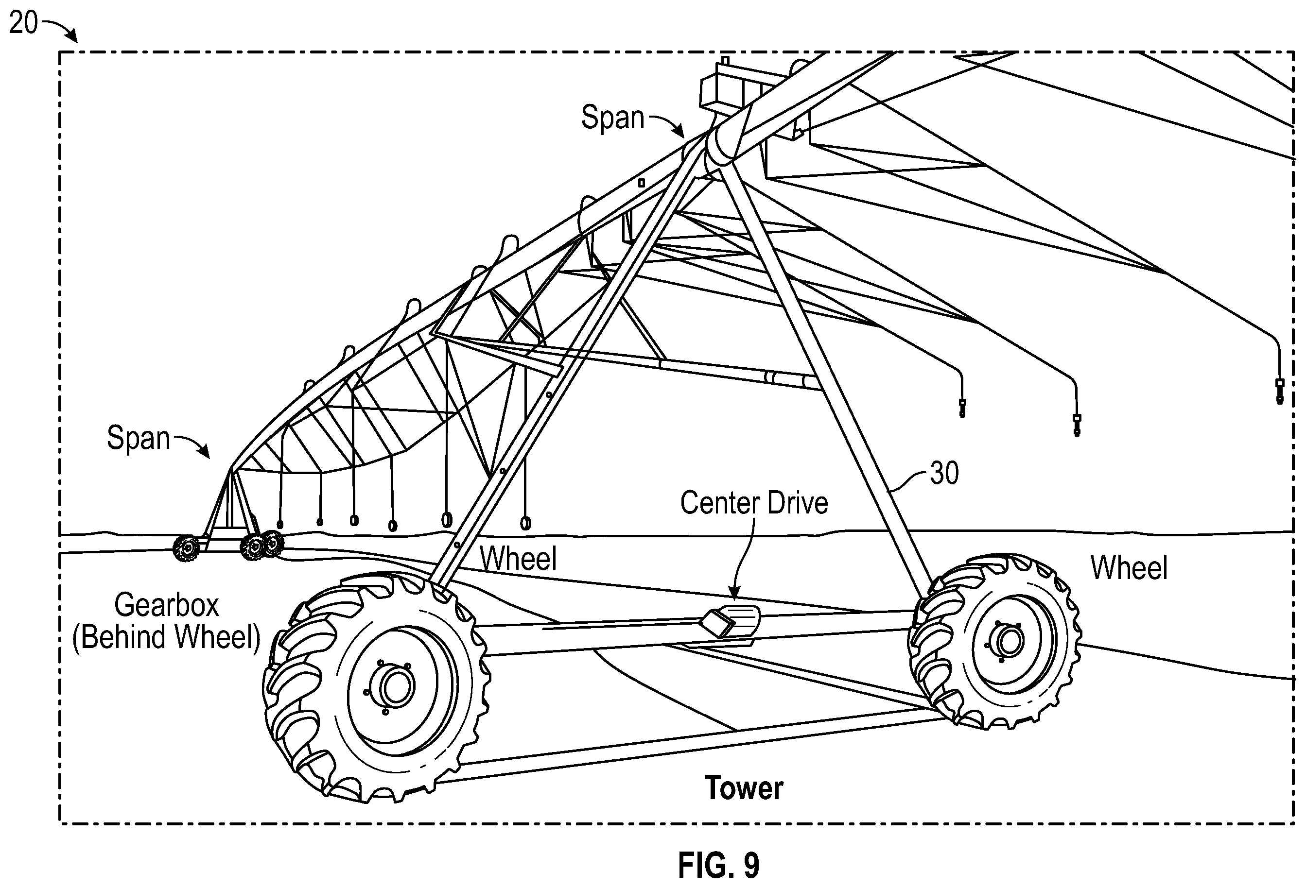 Patent US12422867 Figure 10 – Irrigation maintenance system