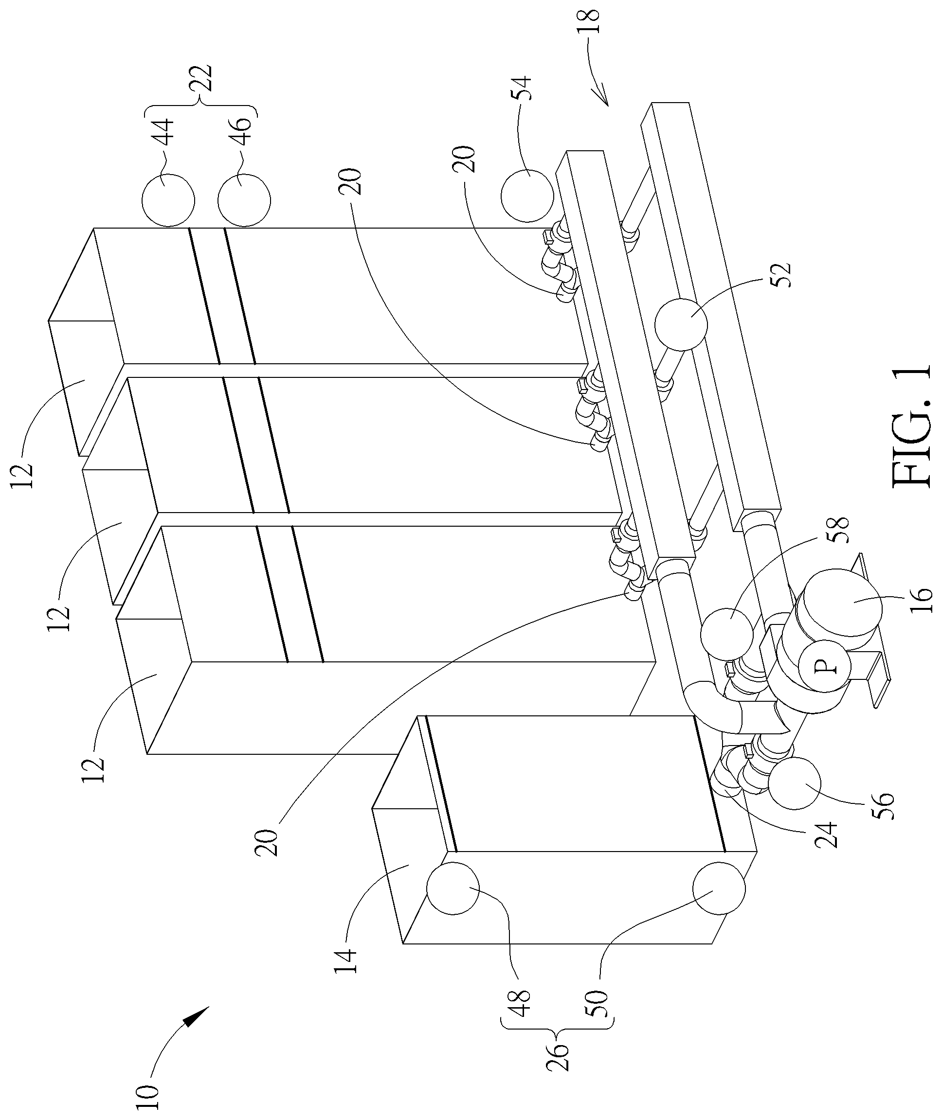 Patent US12422868 — Liquid level controlling apparatus — Figure 1