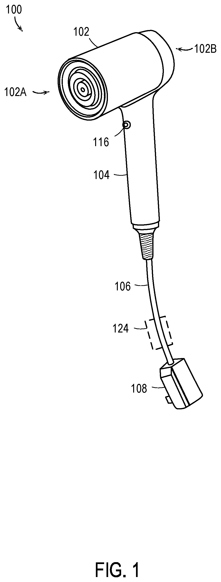 Patent US12422869 Figure 1 – Power distribution for temperature regulation of home appliances