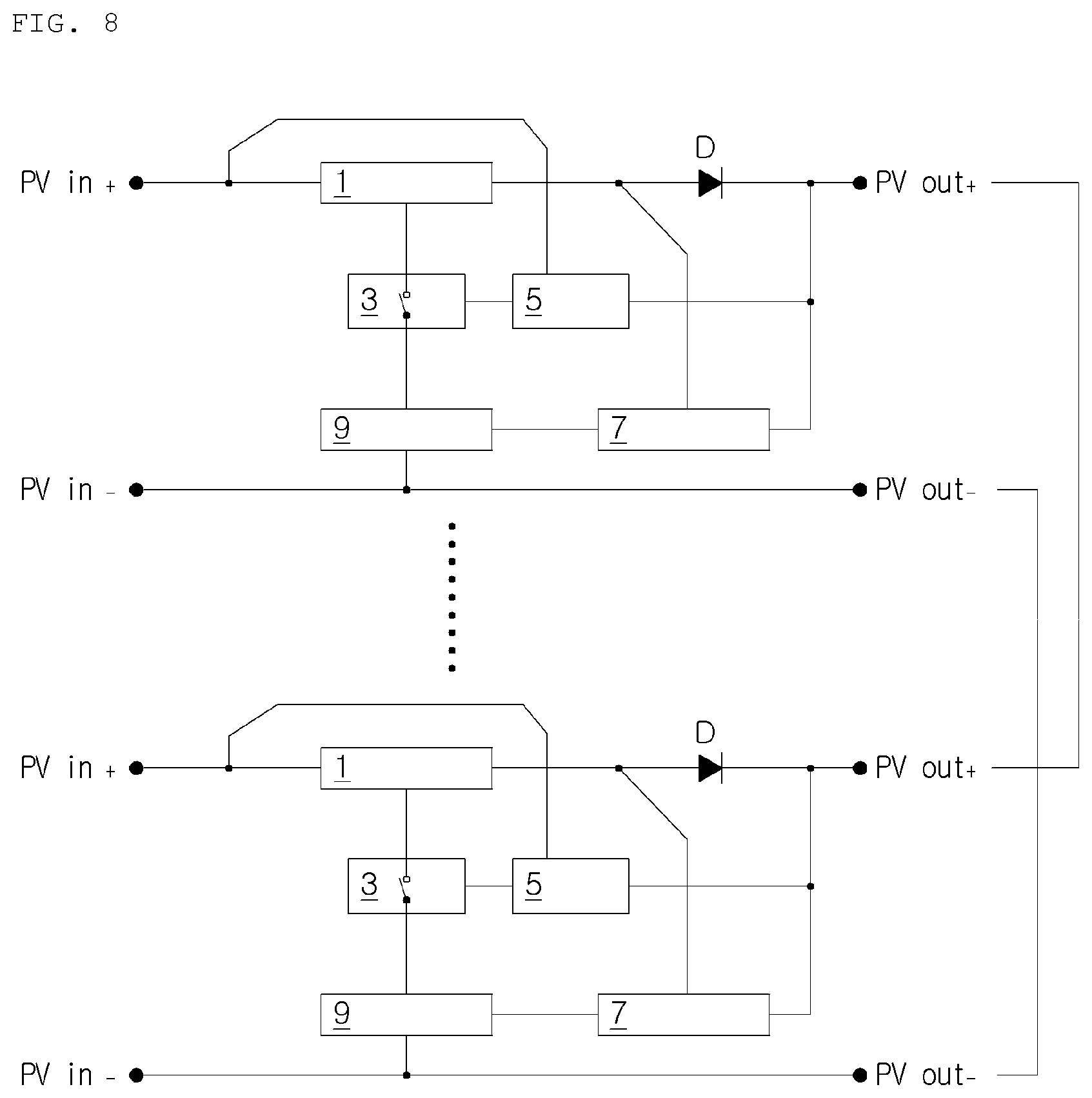 Patent US12422875 Figure 6 – String optima for tracking equal voltage in units of strings, and solar power generation system to which same is applied