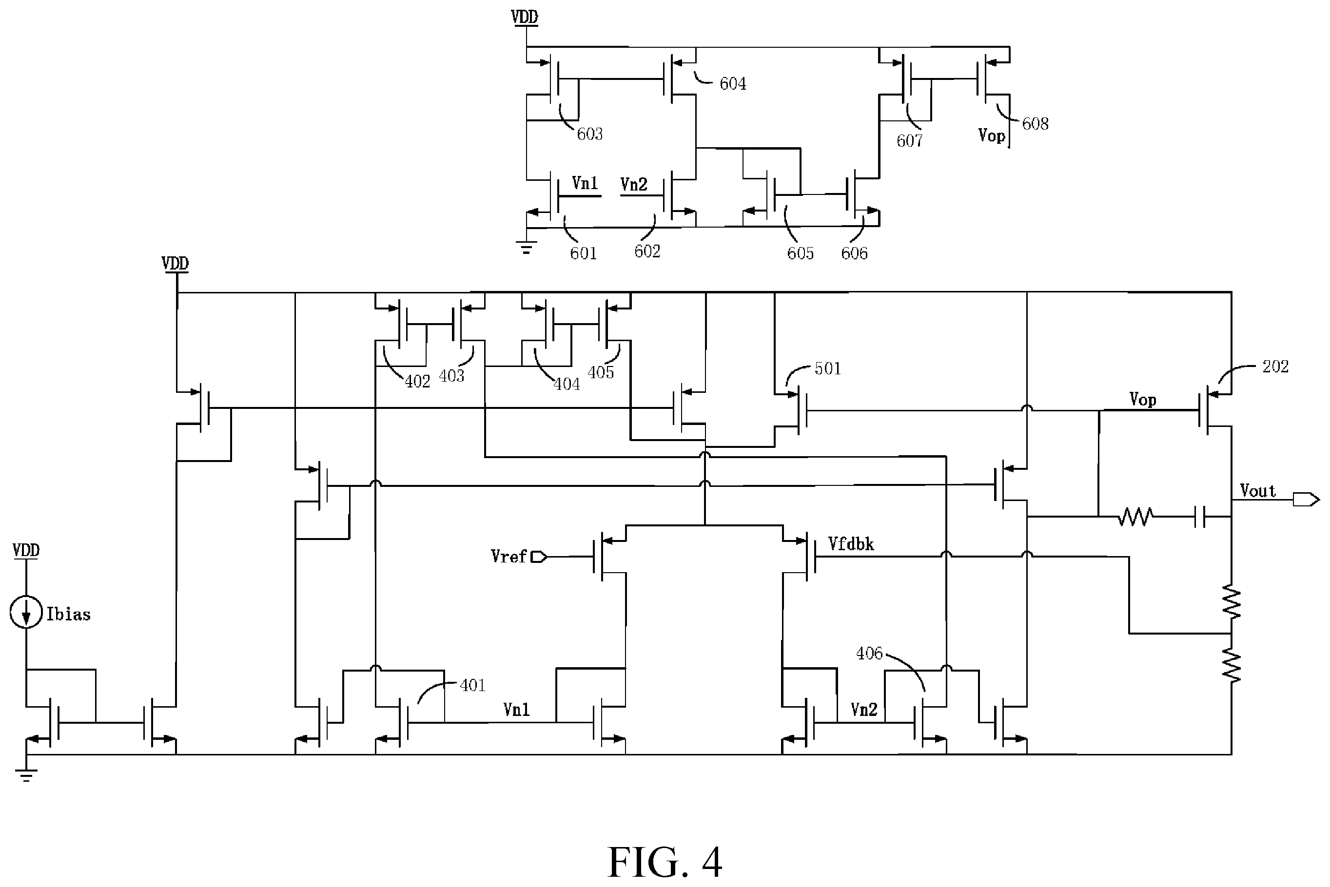 Patent US12422876 Figure 4 – Self-adaptive fast-response ldo circuit and chip thereof
