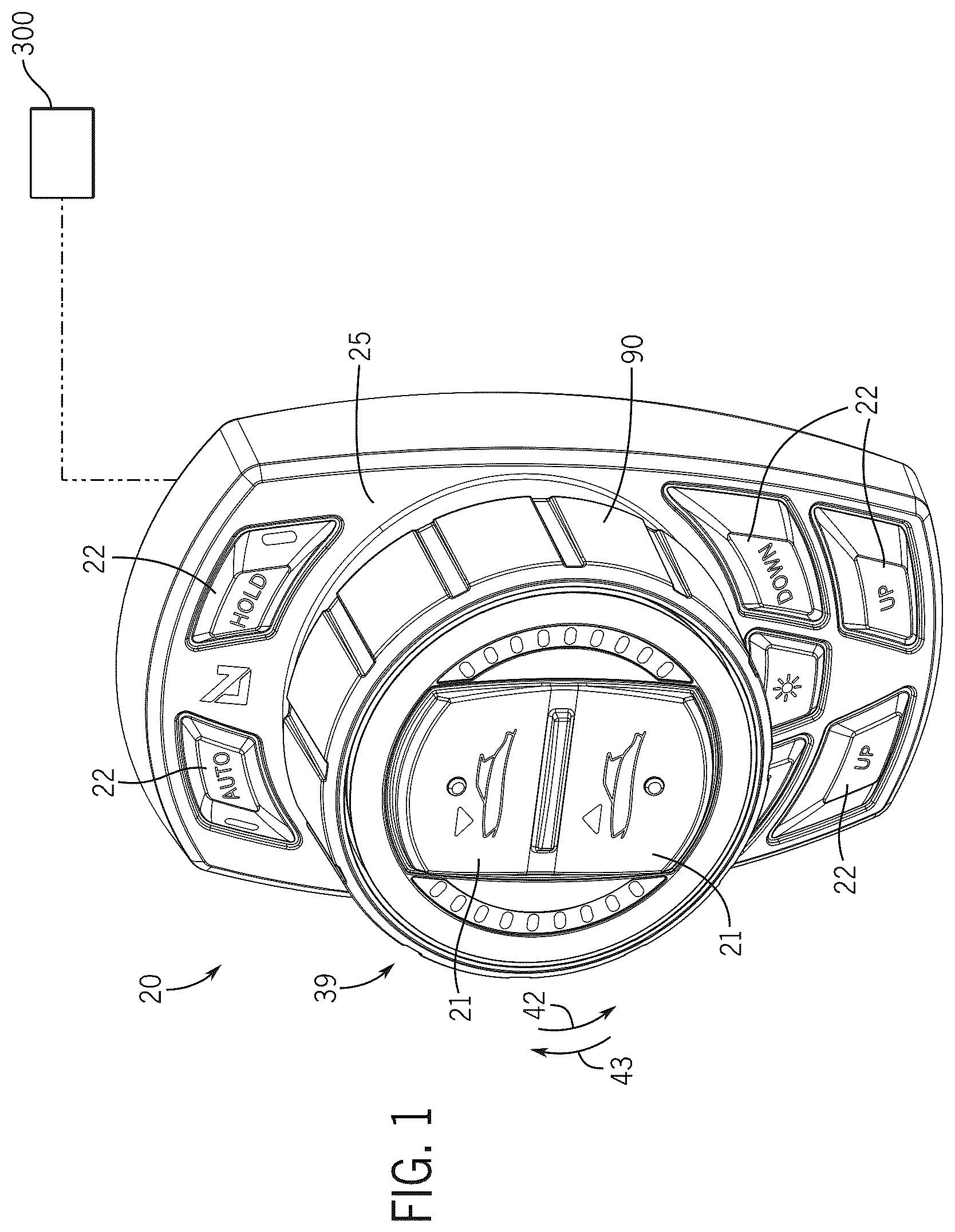 Patent US12422878 Figure 1 – Operator interface devices for marine vessels