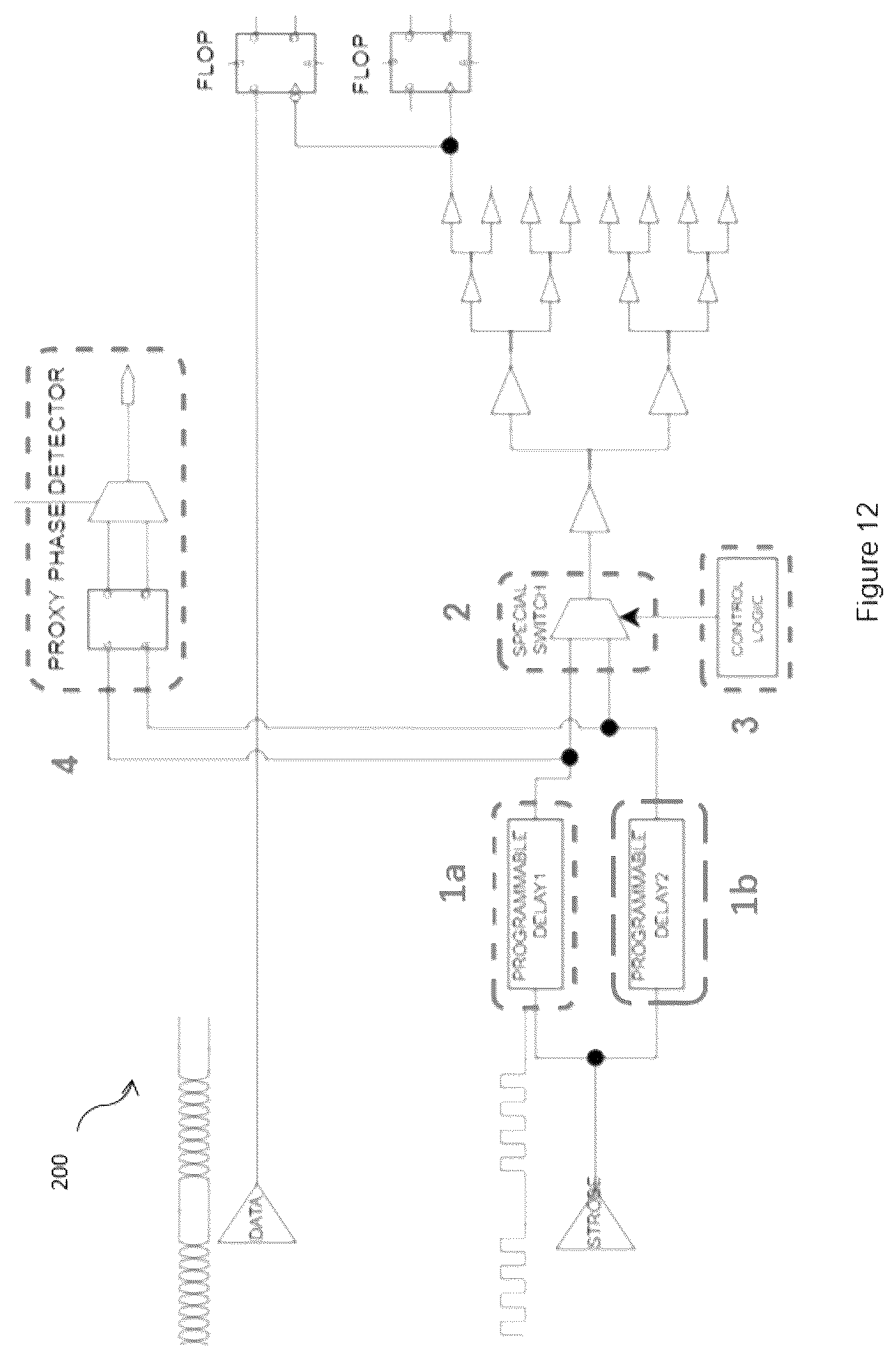 Patent US12422883 Figure 8 – System and a method for aligning a programmable clock or strobe