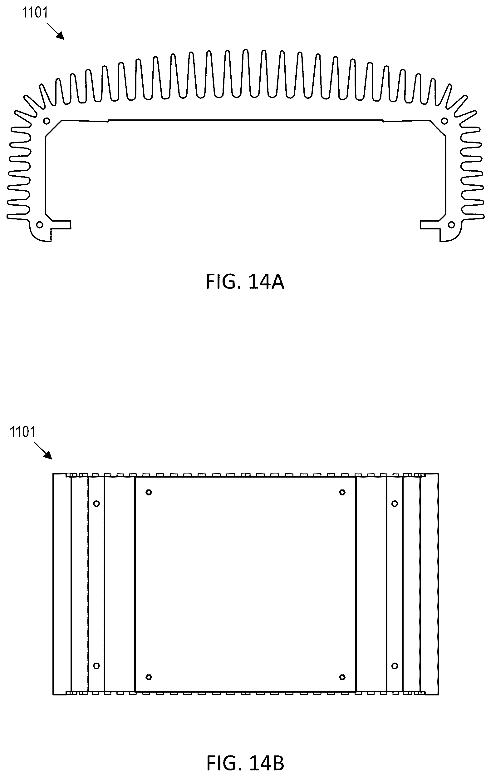 Patent US12422884 Figure 14 – Computer case with modular I/O panels