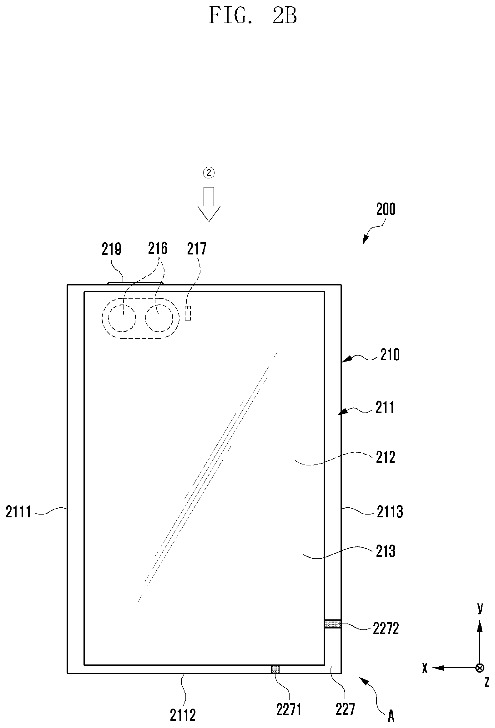 Patent US12422886 Figure 3 – Electronic device including drive motor