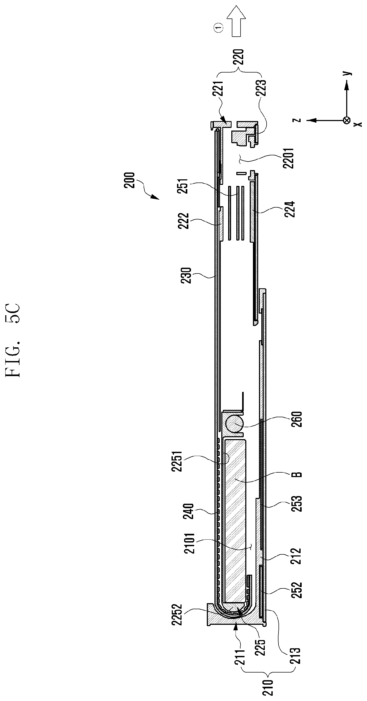 Patent US12422886 Figure 9 – Electronic device including drive motor