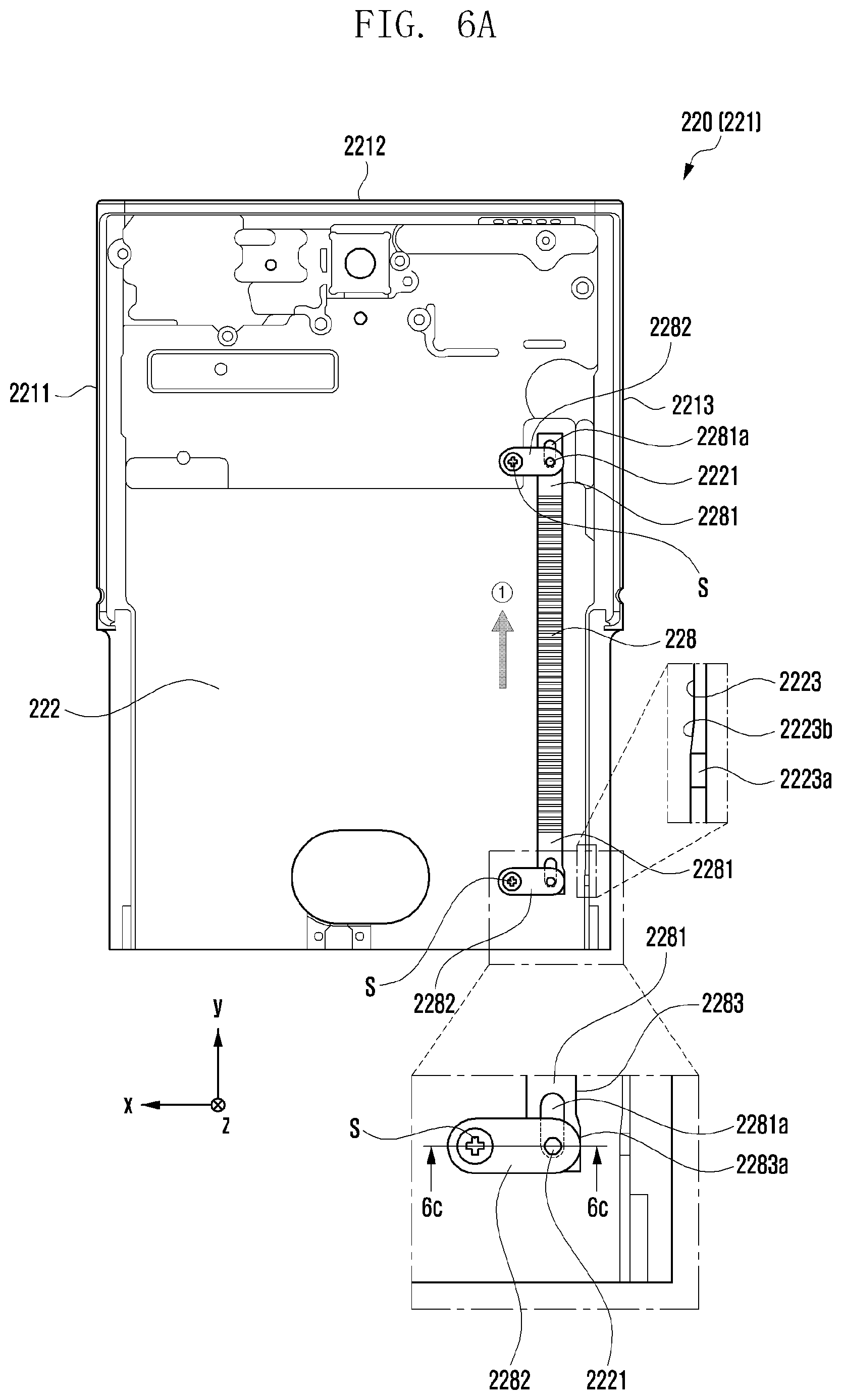 Patent US12422886 Figure 10 – Electronic device including drive motor