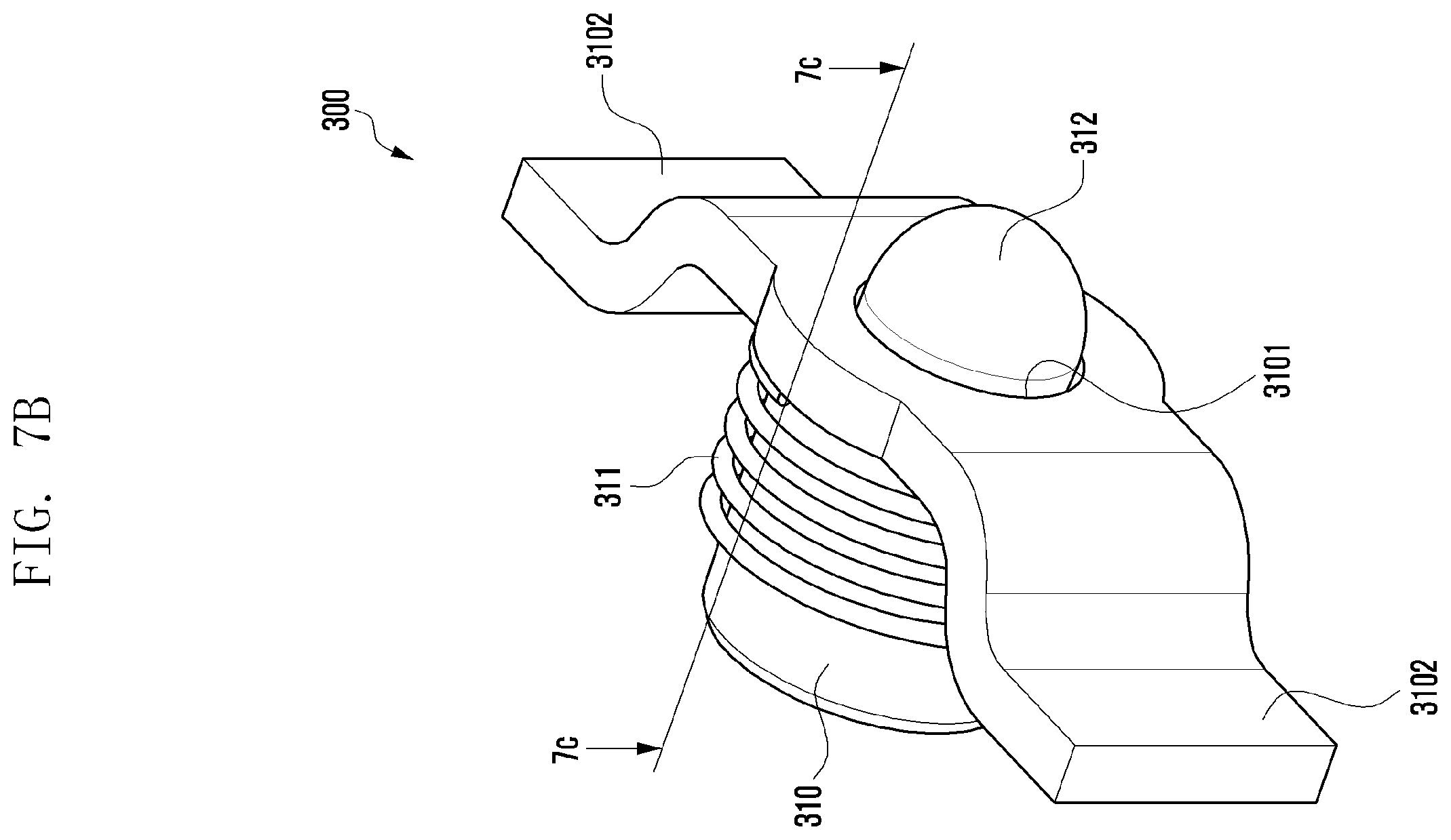 Patent US12422886 Figure 14 – Electronic device including drive motor