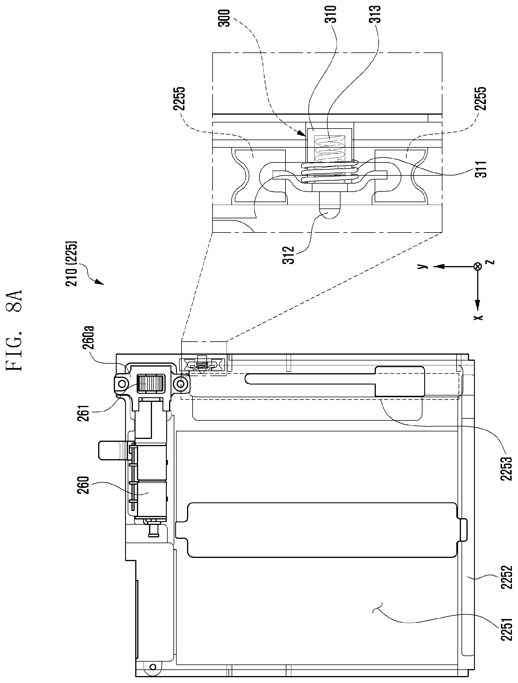 Patent US12422886 Figure 16 – Electronic device including drive motor