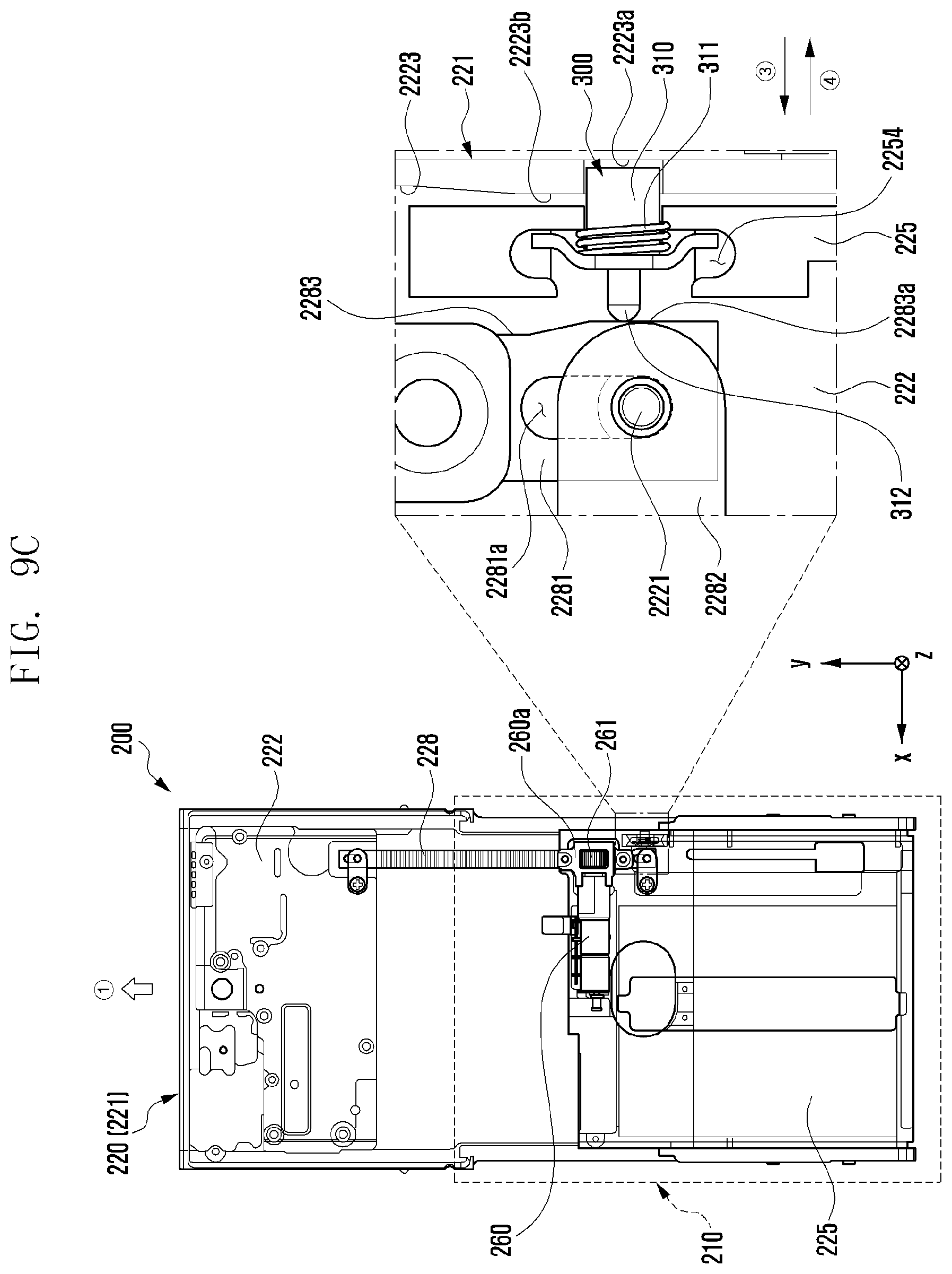Patent US12422886 Figure 20 – Electronic device including drive motor