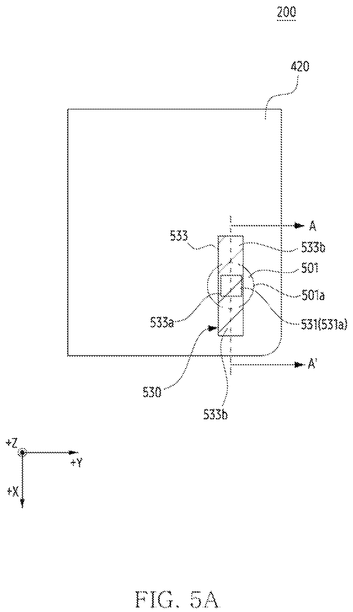 Patent US12422891 Figure 5 – Electronic device including connecting member of internal structure