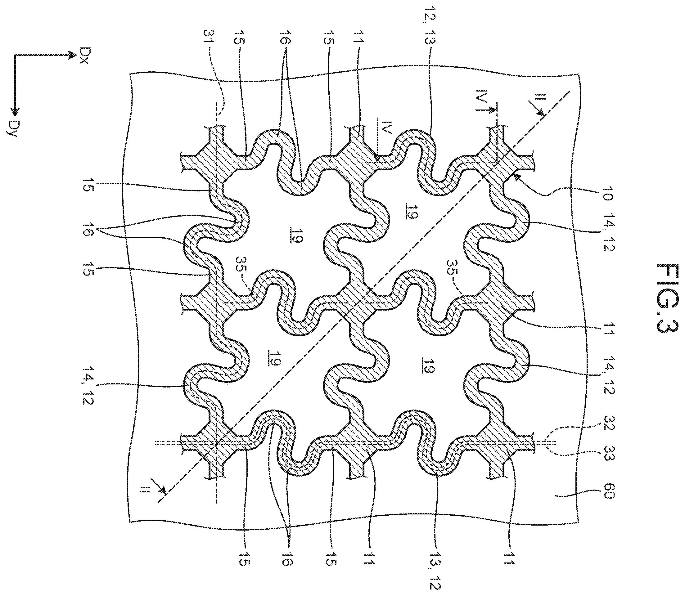 Patent US12422894 Figure 3 – Stretchable device