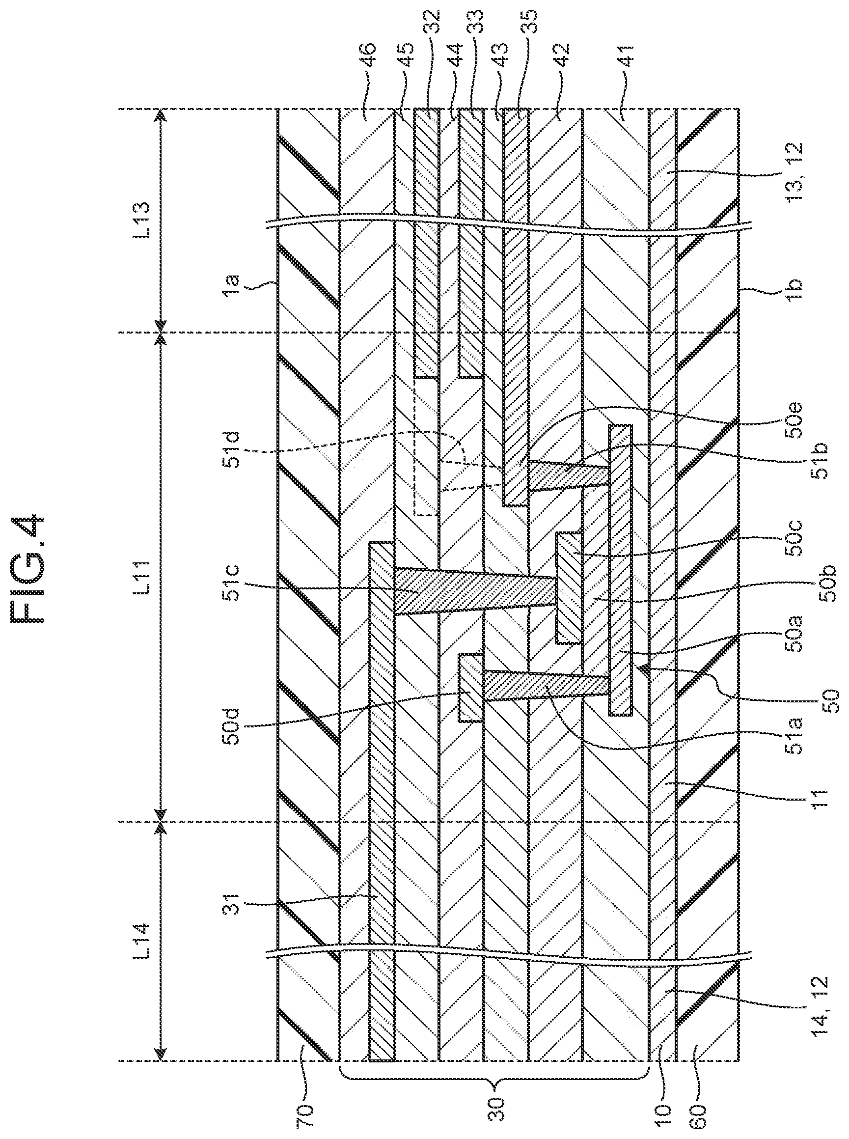 Patent US12422894 Figure 4 – Stretchable device