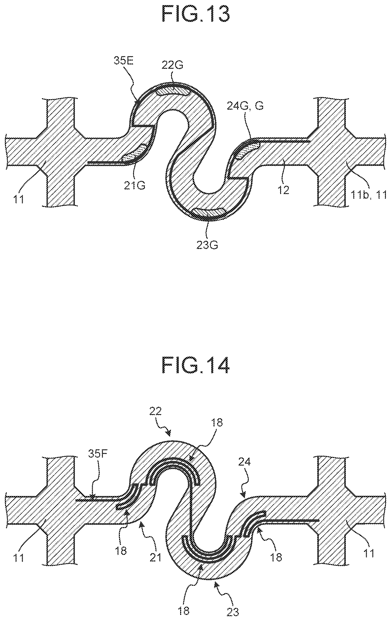 Patent US12422894 Figure 11 – Stretchable device