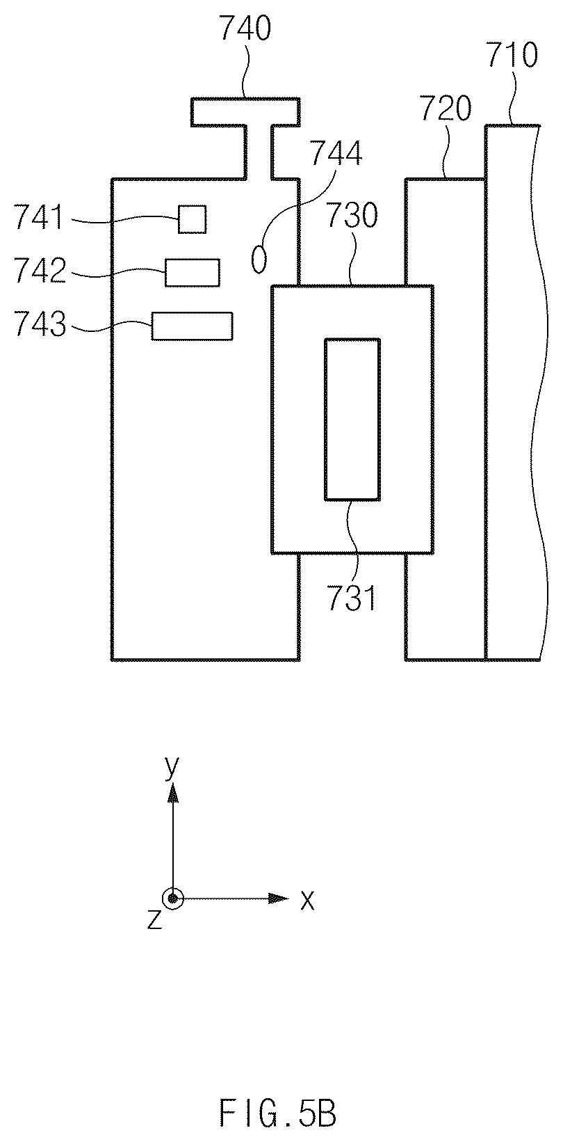 Patent US12422895 Figure 6 – Foldable electronic device comprising protection member
