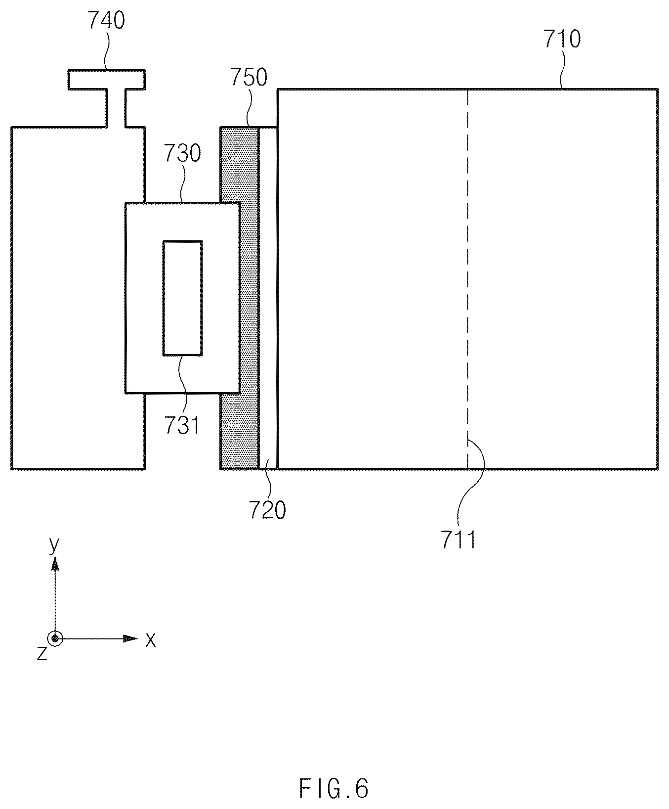 Patent US12422895 Figure 7 – Foldable electronic device comprising protection member
